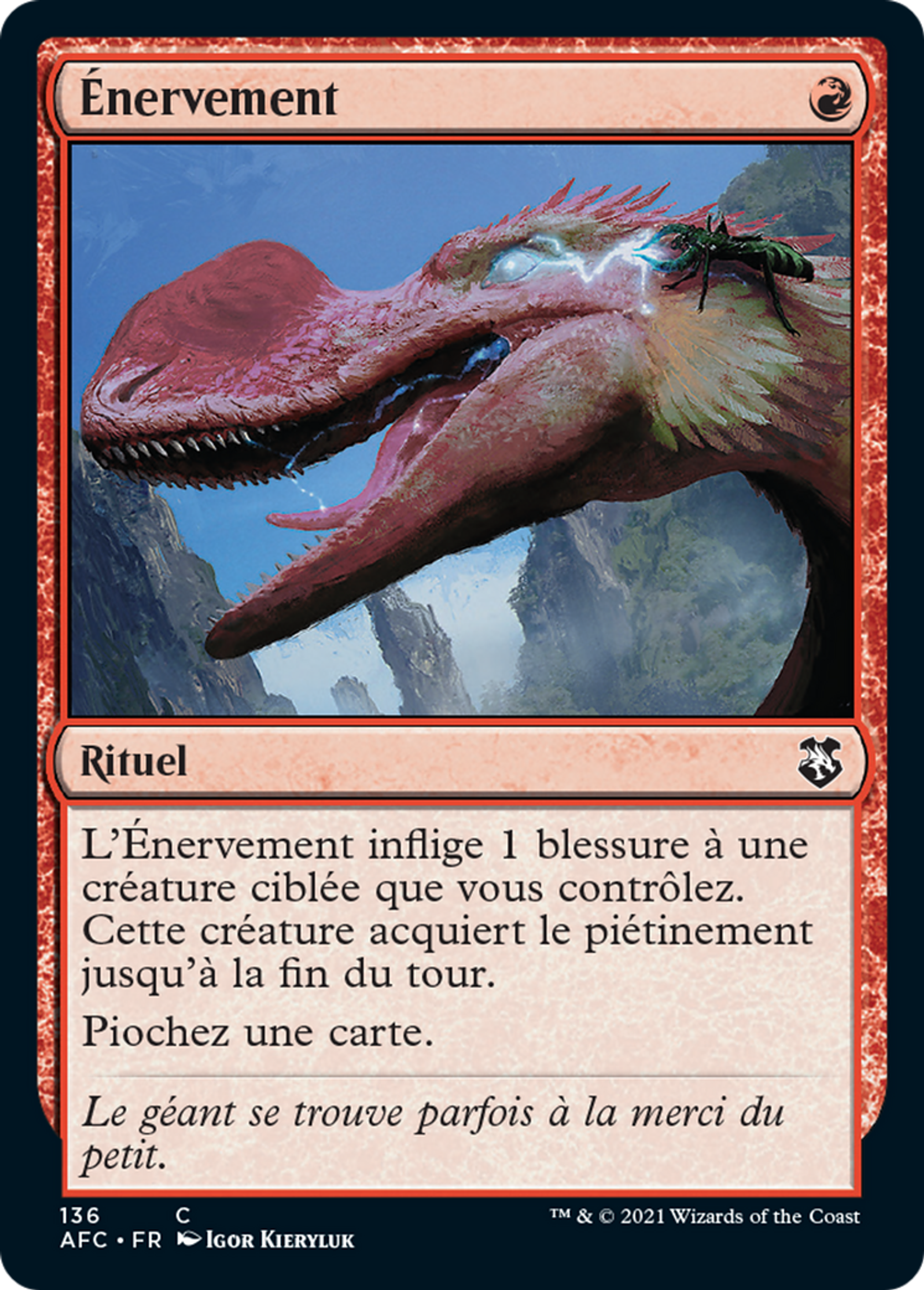 Énervement — Forgotten Realms Commander — Magic: The Gathering