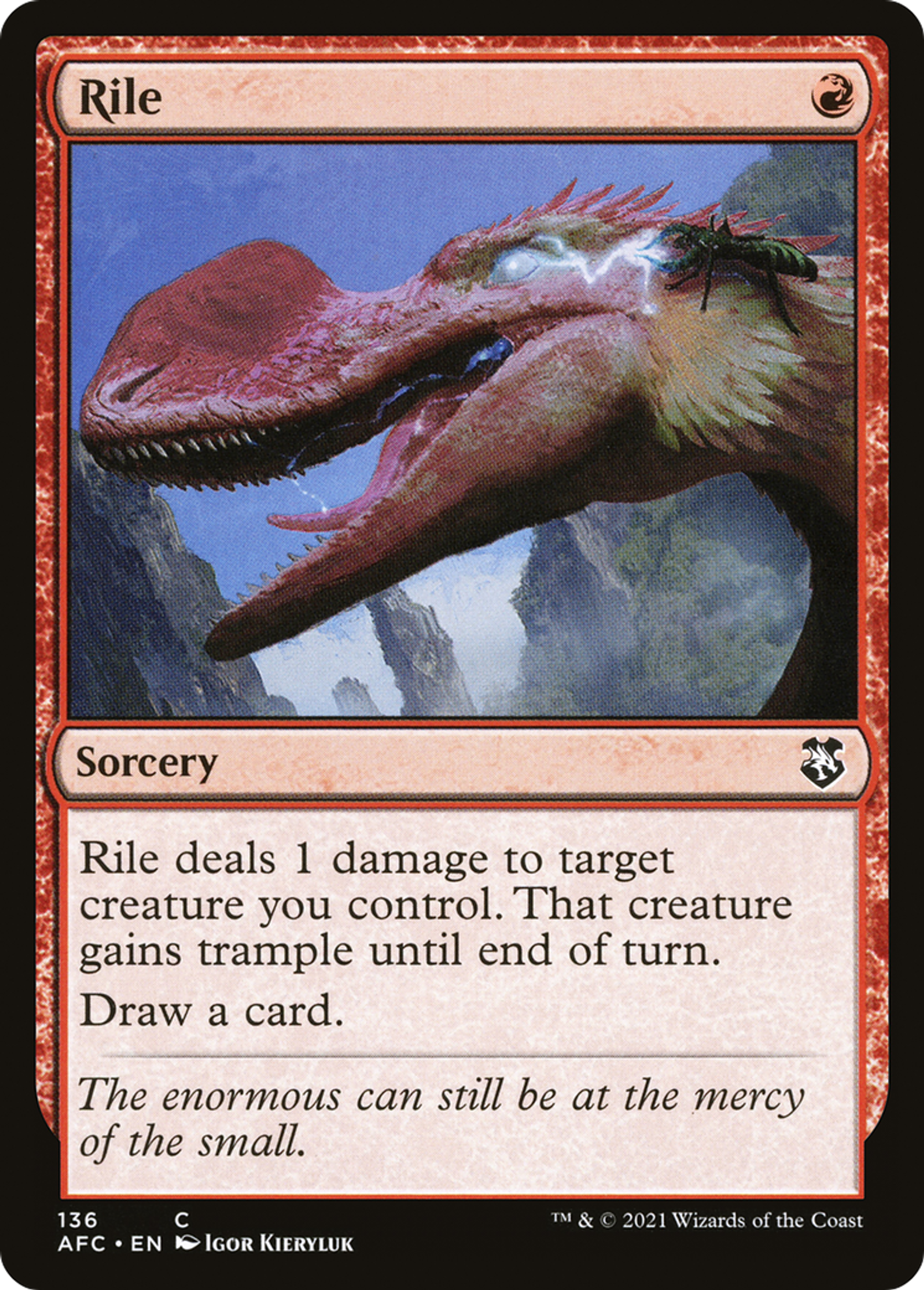 Rile — Forgotten Realms Commander — Magic: The Gathering