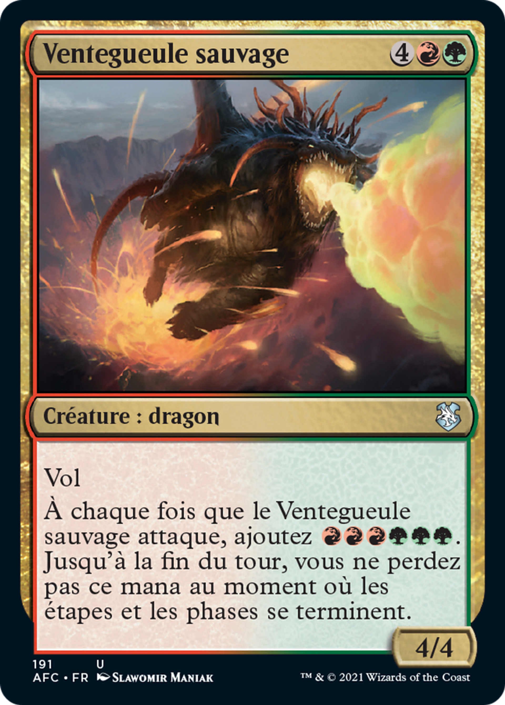Ventegueule sauvage — Forgotten Realms Commander — Magic: The Gathering