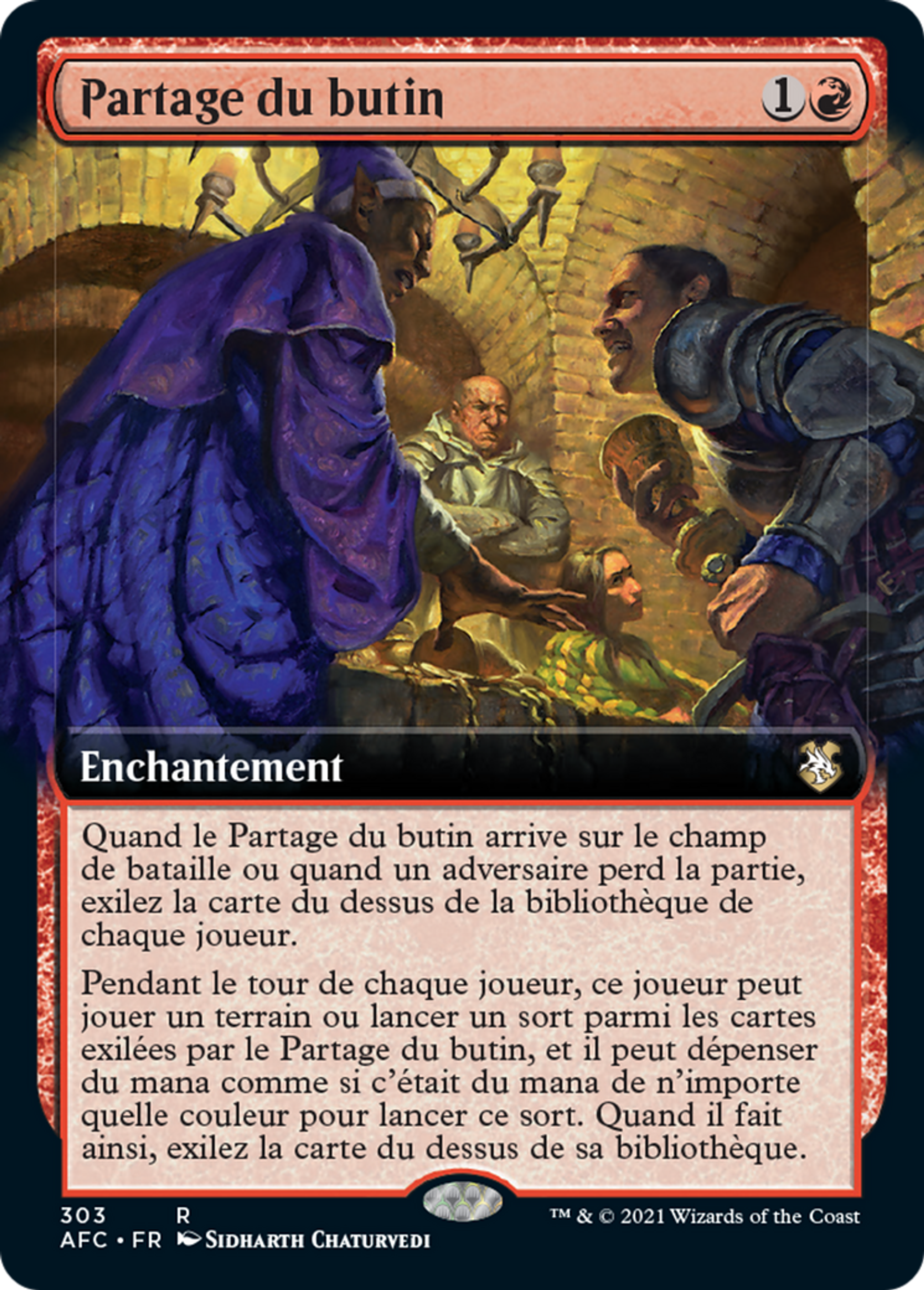Partage du butin — Forgotten Realms Commander — Magic: The Gathering