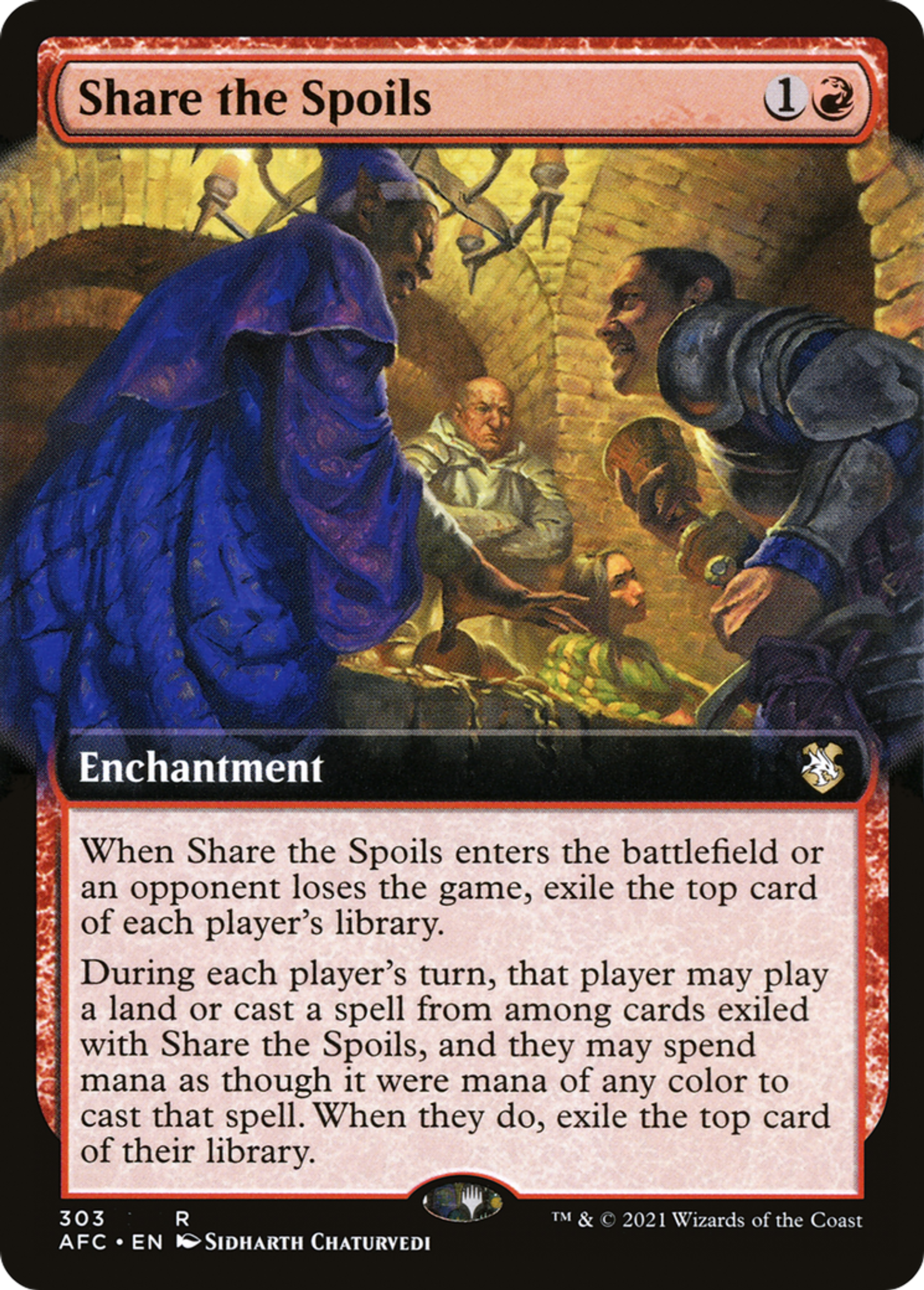 Share the Spoils — Forgotten Realms Commander — Magic: The Gathering