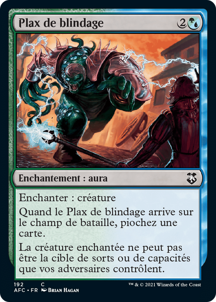 Plax de blindage — Forgotten Realms Commander — Magic: The Gathering