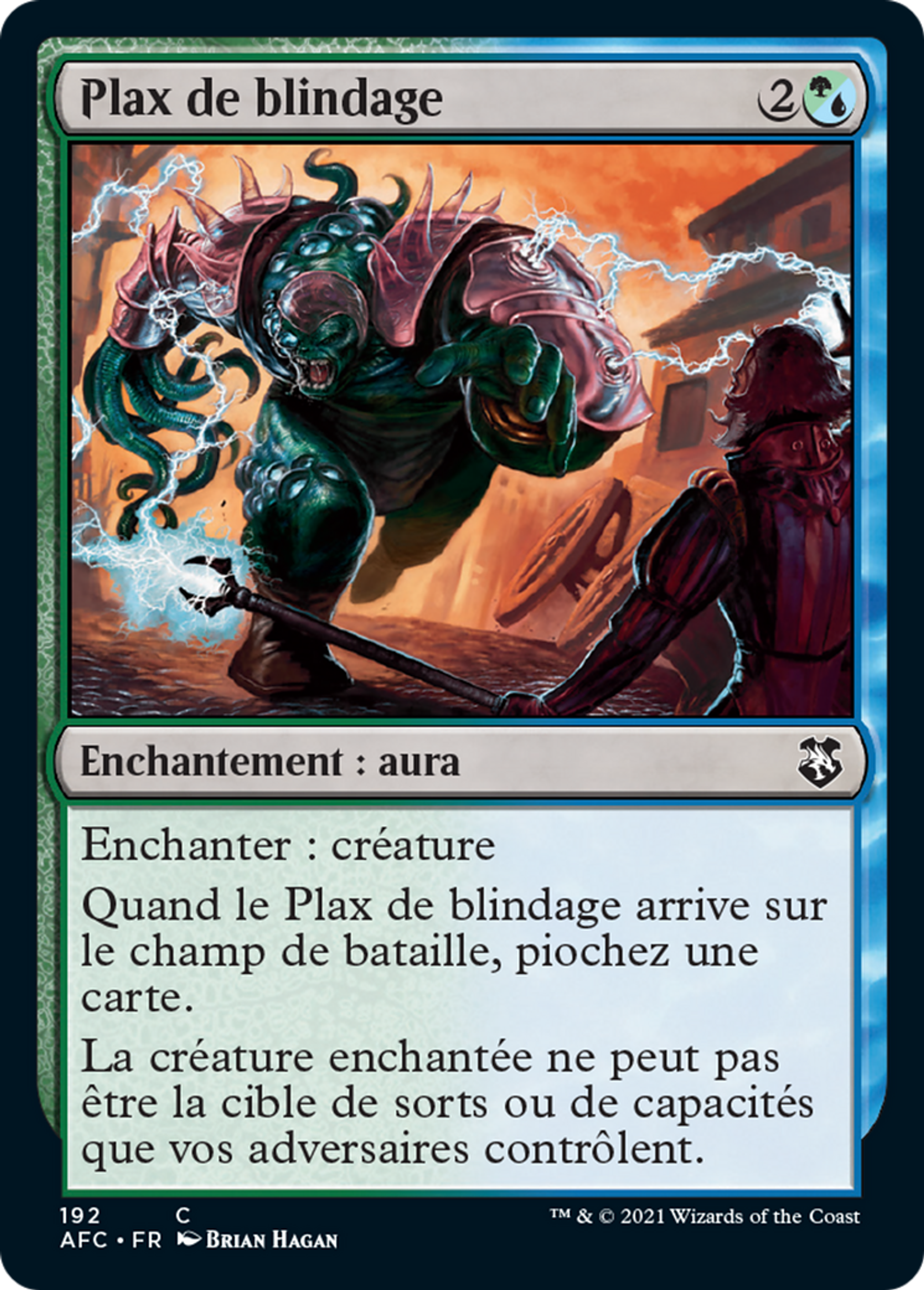 Plax de blindage — Forgotten Realms Commander — Magic: The Gathering