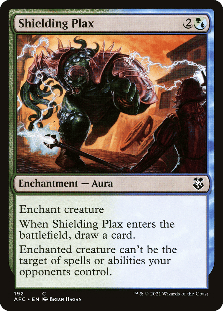 Shielding Plax — Forgotten Realms Commander — Magic: The Gathering