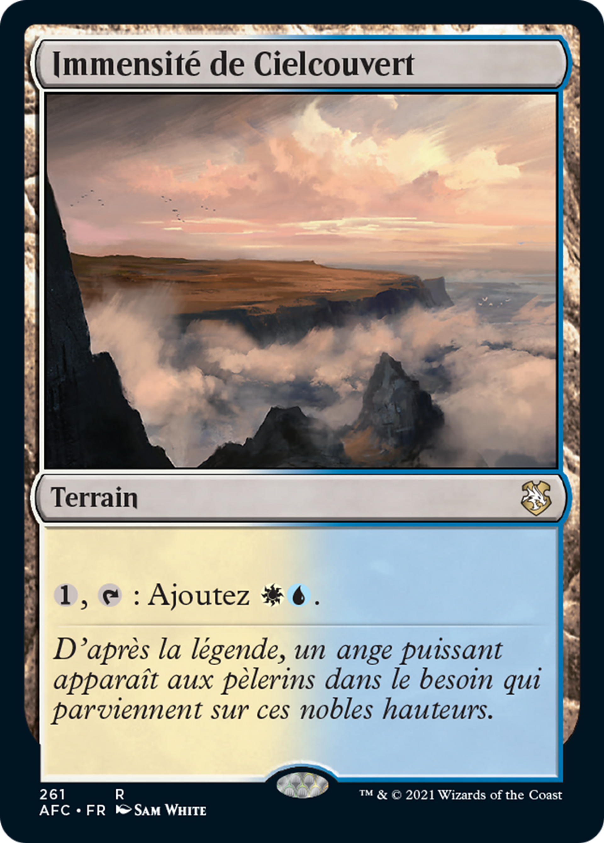 Immensité de Cielcouvert — Forgotten Realms Commander — Magic: The Gathering