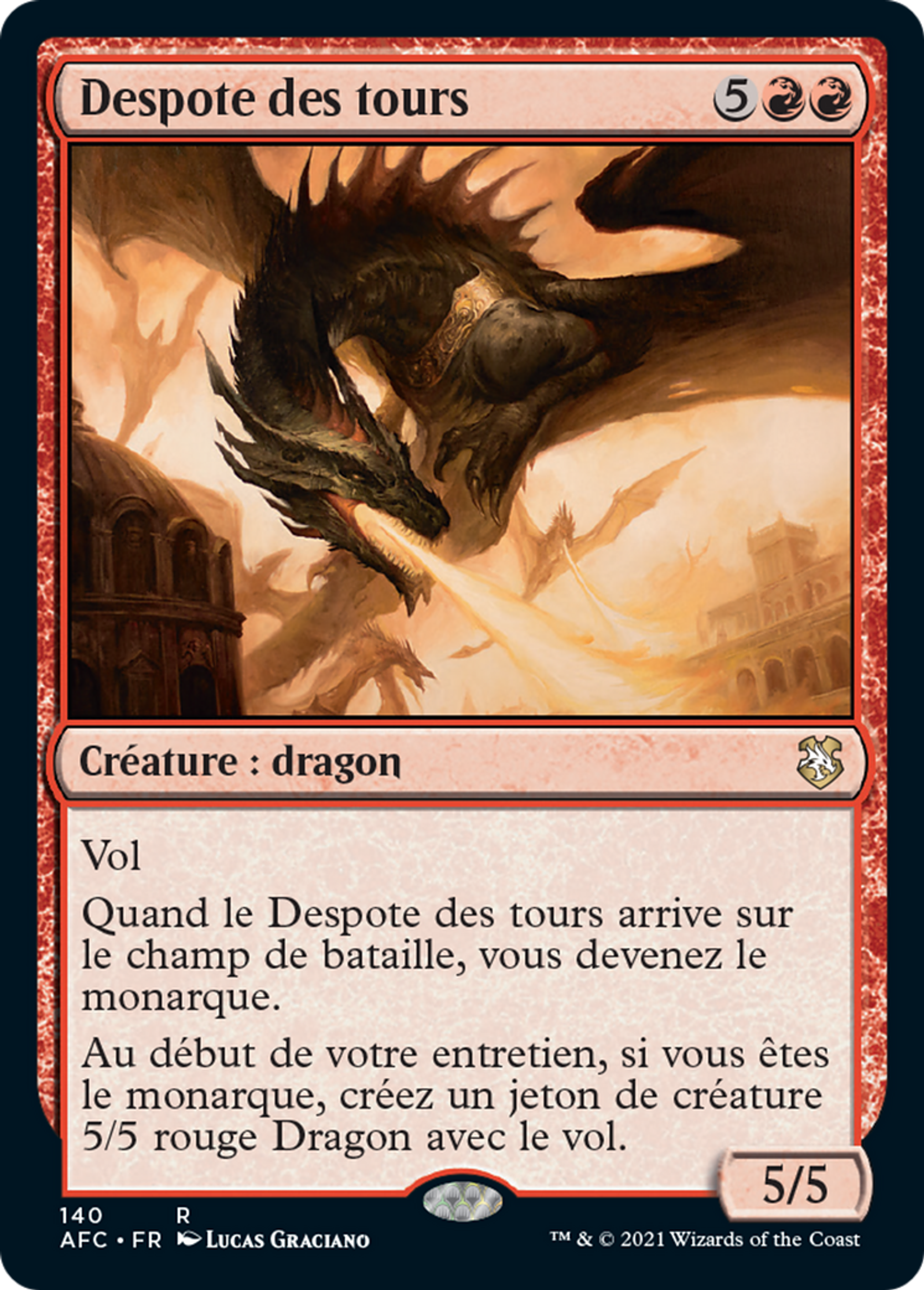 Despote des tours — Forgotten Realms Commander — Magic: The Gathering