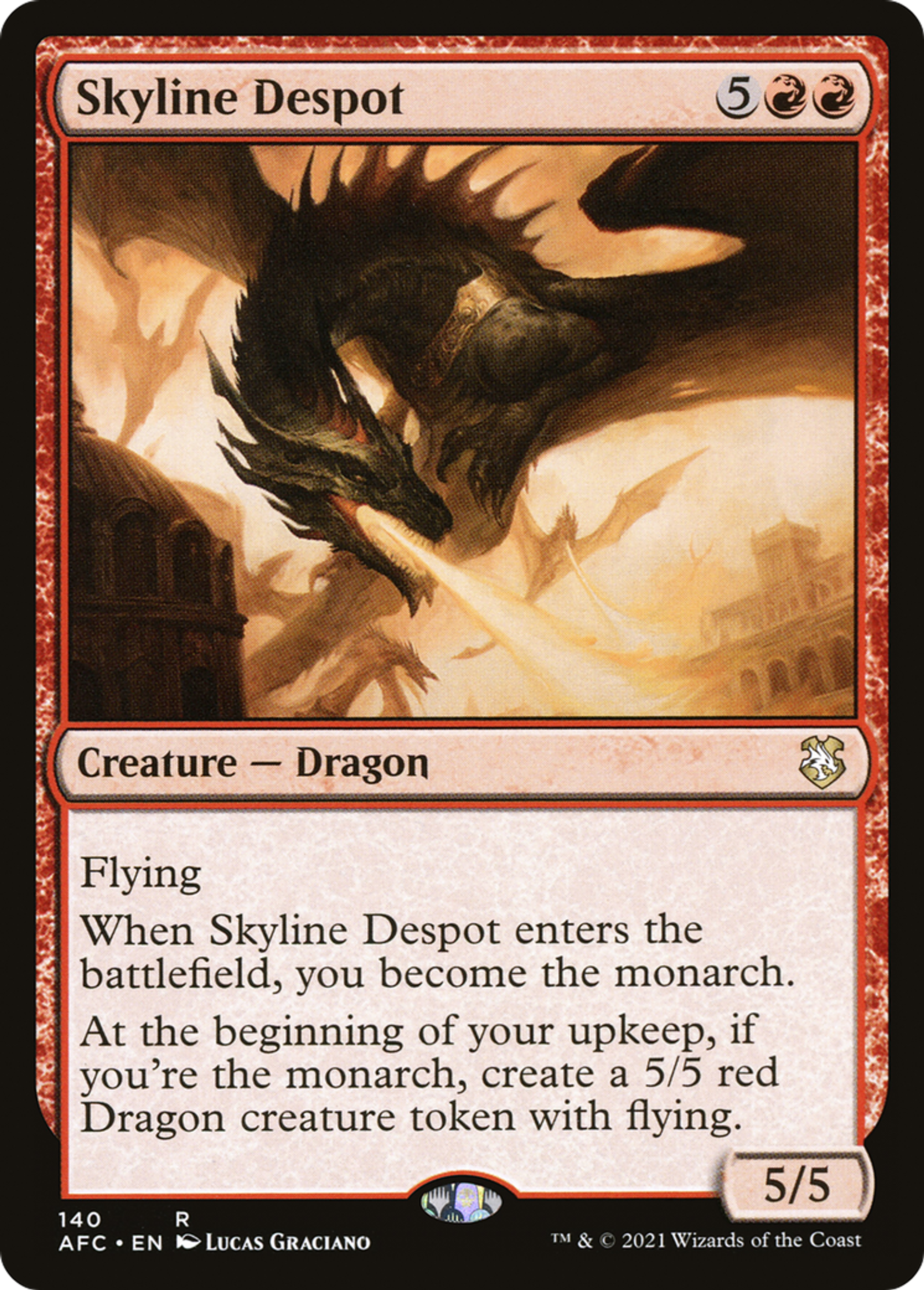Skyline Despot — Forgotten Realms Commander — Magic: The Gathering