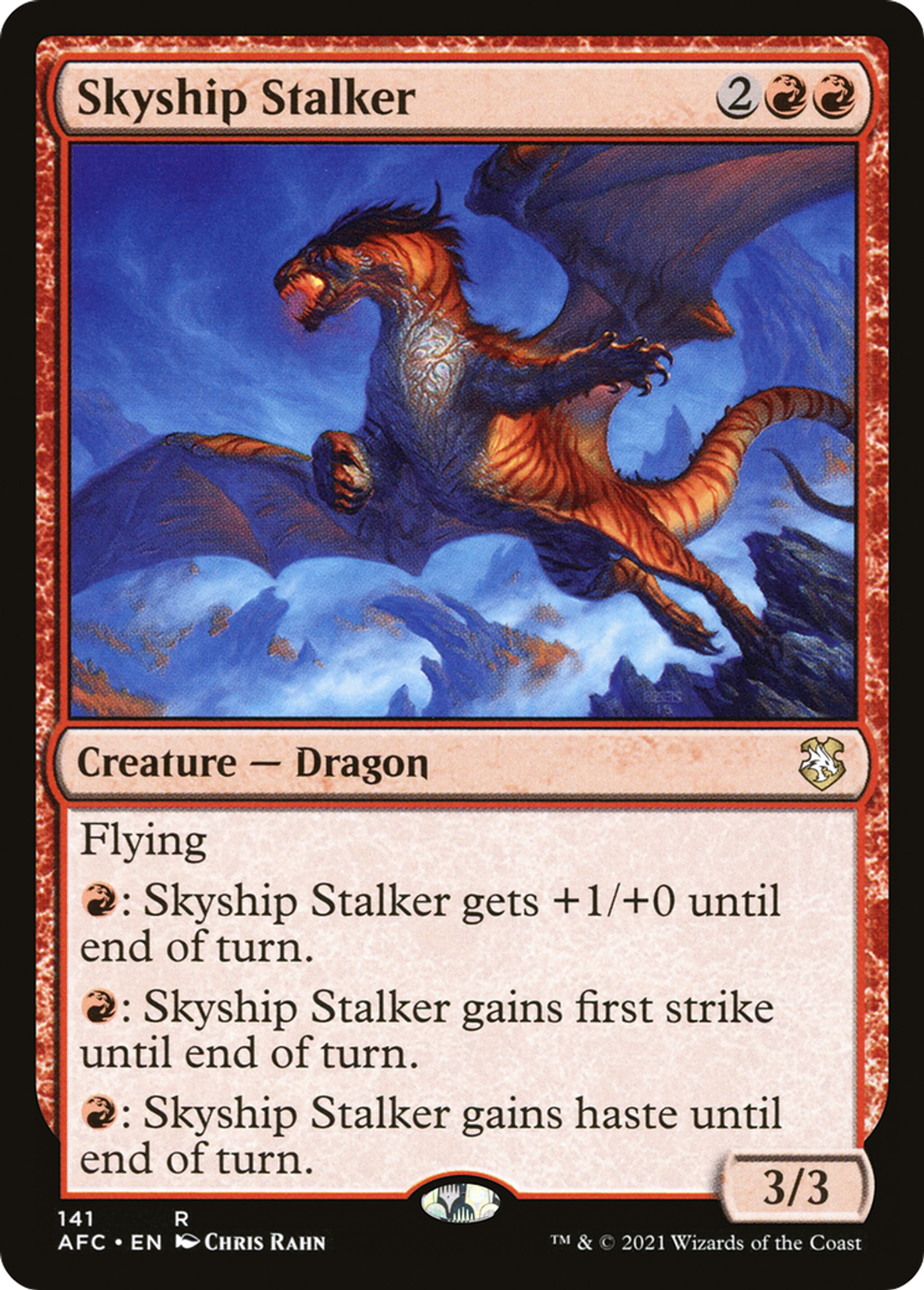 Skyship Stalker — Forgotten Realms Commander — Magic: The Gathering
