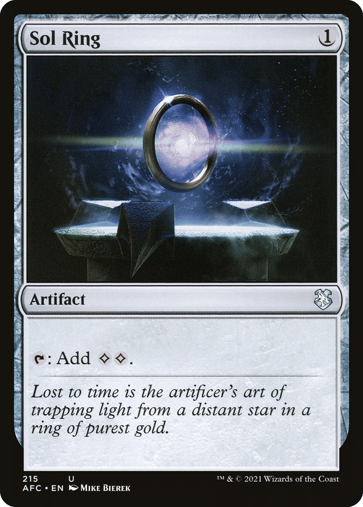 Sol Ring — Forgotten Realms Commander — Magic: The Gathering