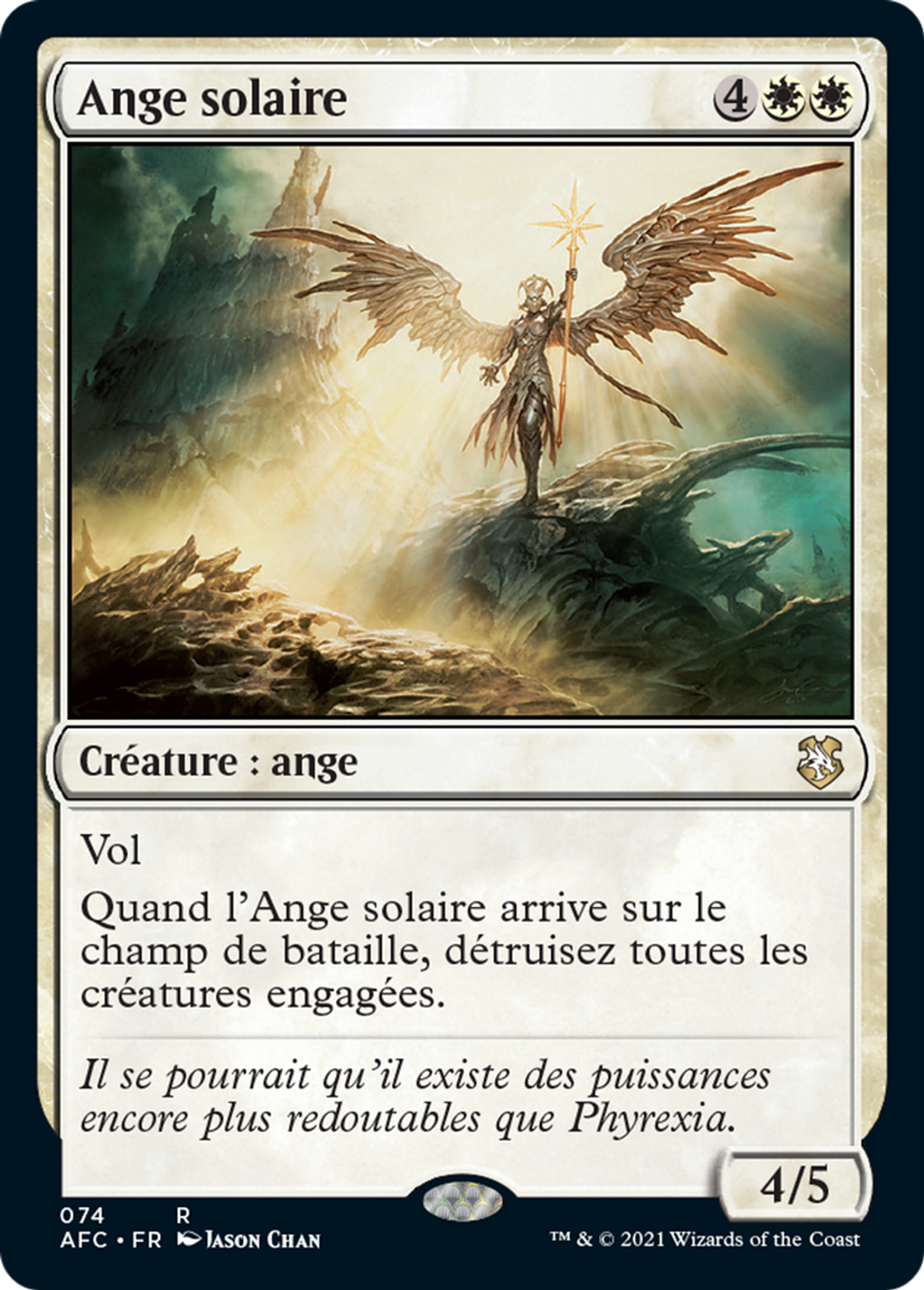 Ange solaire — Forgotten Realms Commander — Magic: The Gathering