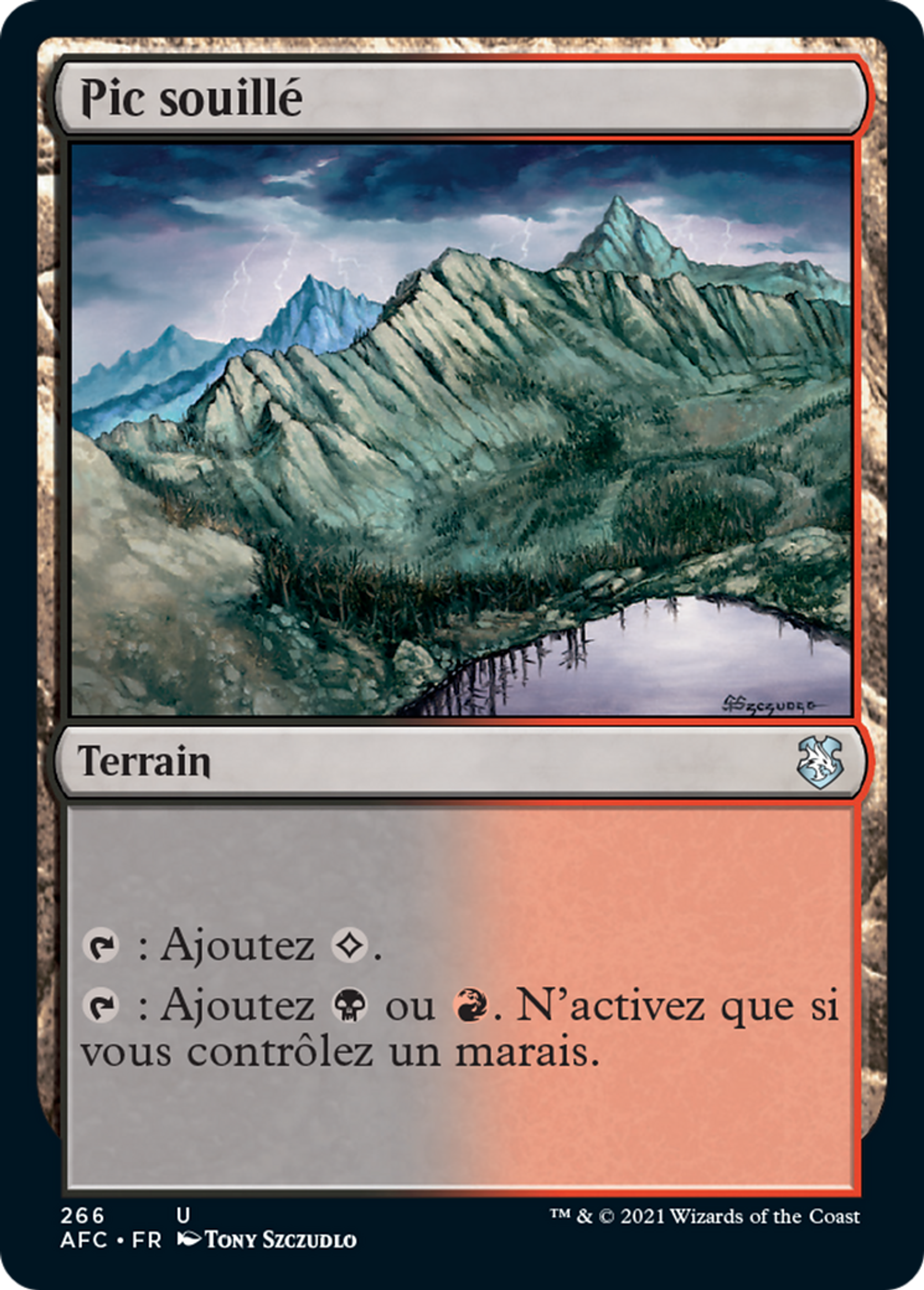 Pic souillé — Forgotten Realms Commander — Magic: The Gathering