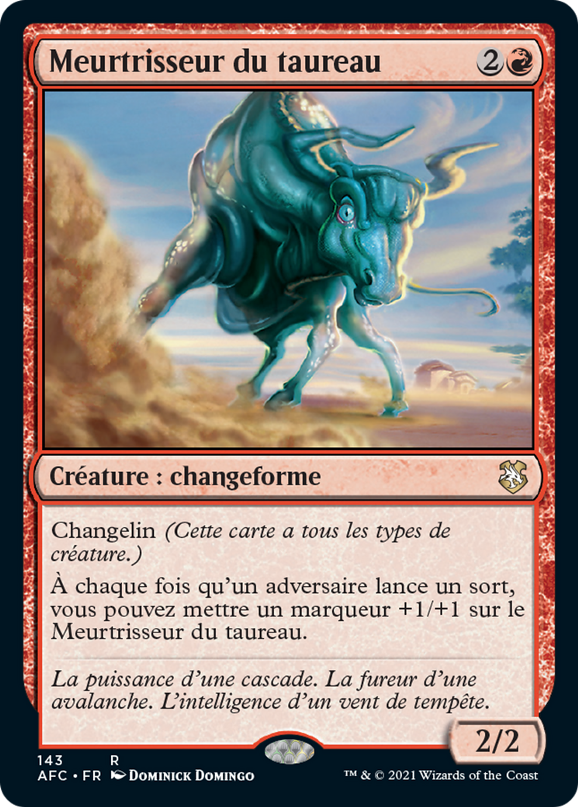 Meurtrisseur du taureau — Forgotten Realms Commander — Magic: The Gathering