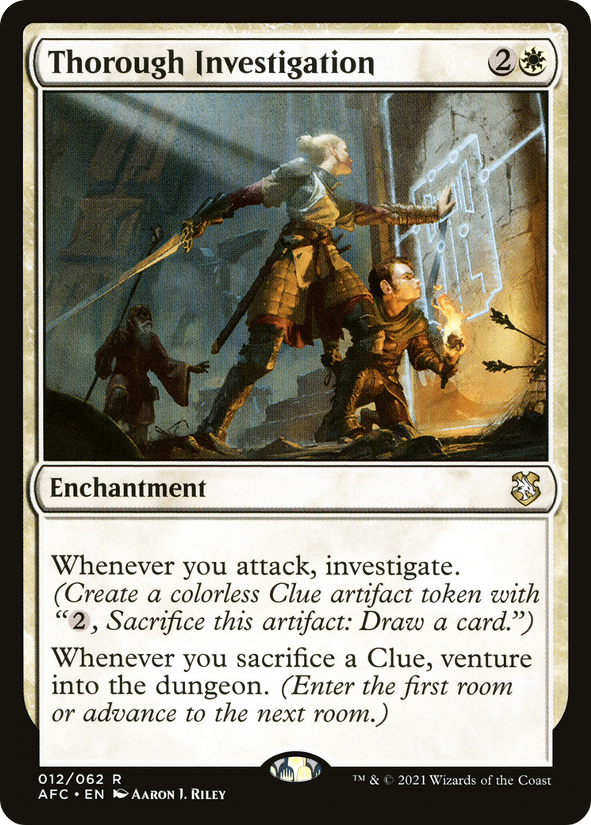 Thorough Investigation — Forgotten Realms Commander — Magic: The Gathering