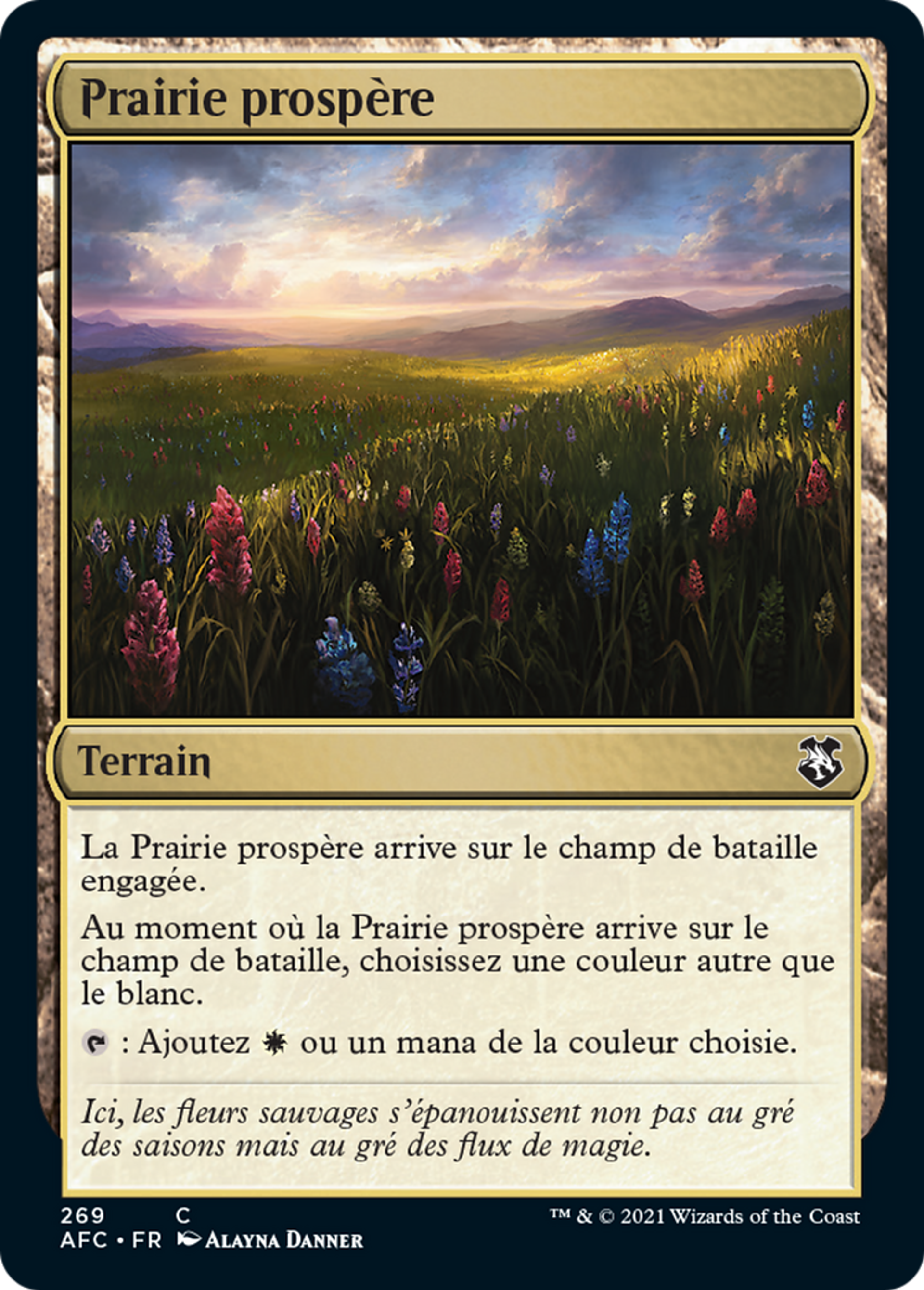 Prairie prospère — Forgotten Realms Commander — Magic: The Gathering