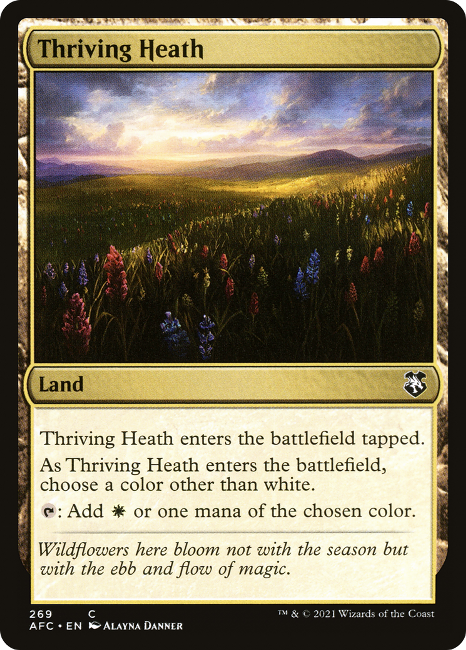 Thriving Heath — Forgotten Realms Commander — Magic: The Gathering
