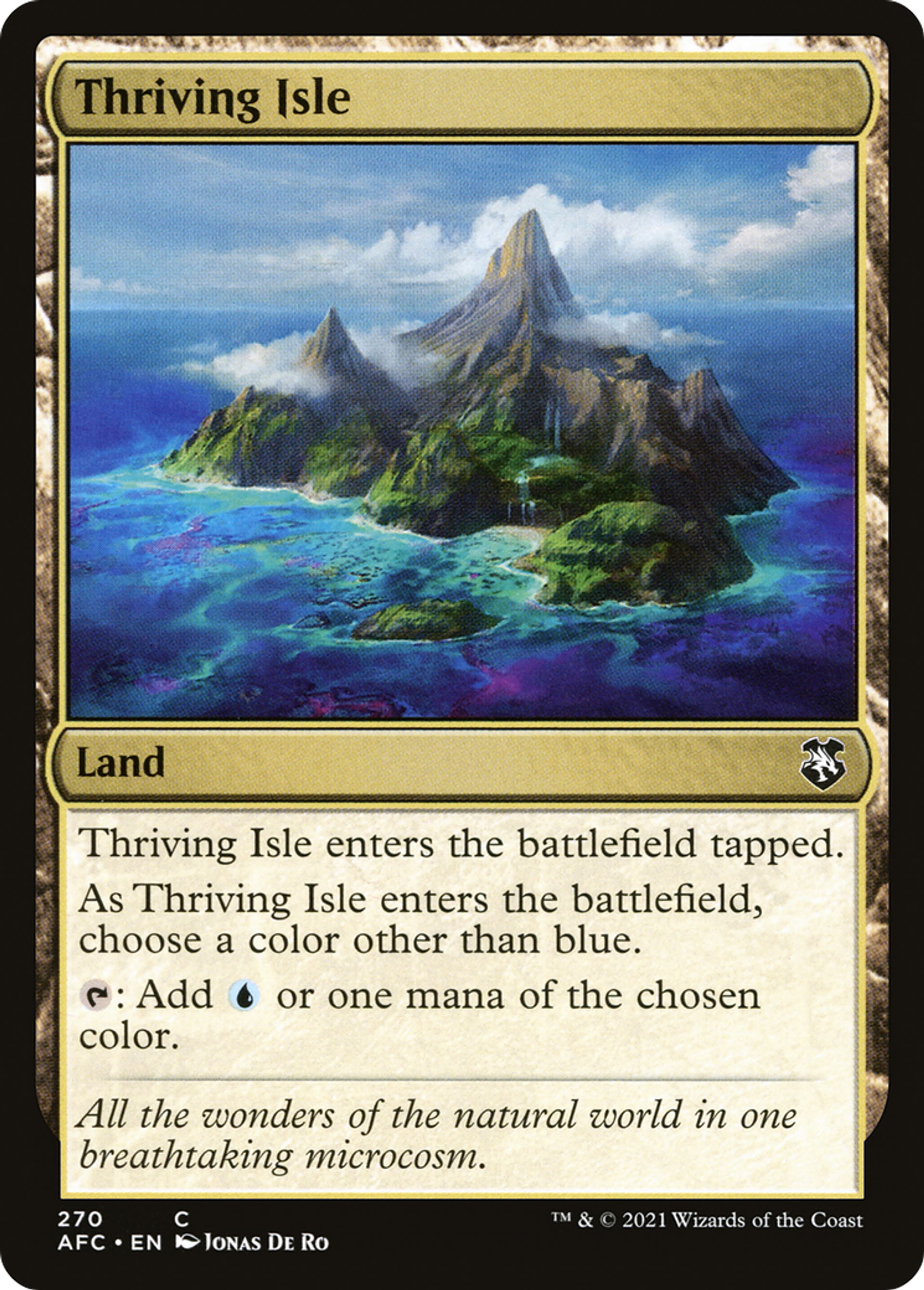 Thriving Isle — Forgotten Realms Commander — Magic: The Gathering