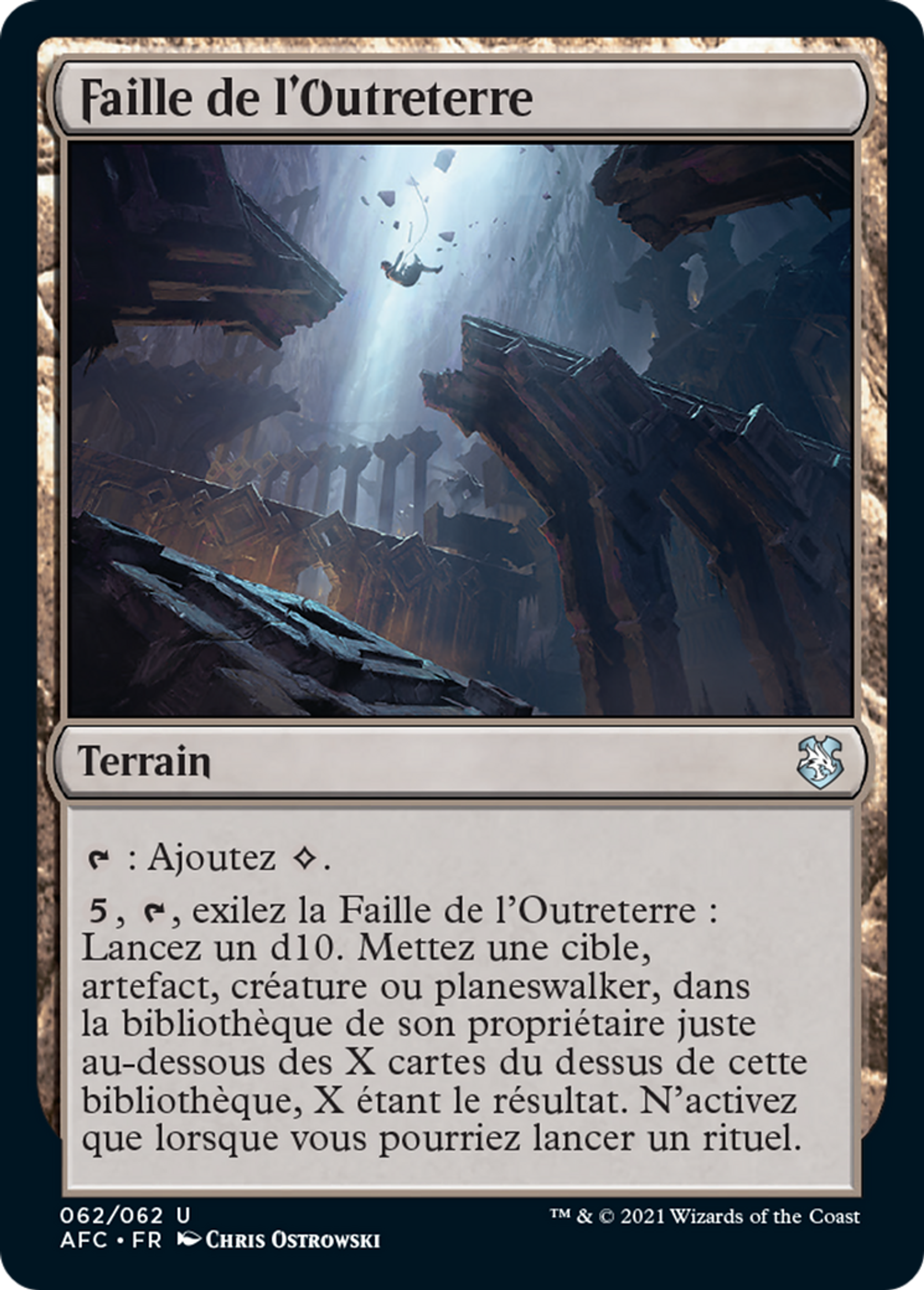 Faille de l'Outreterre — Forgotten Realms Commander — Magic: The Gathering
