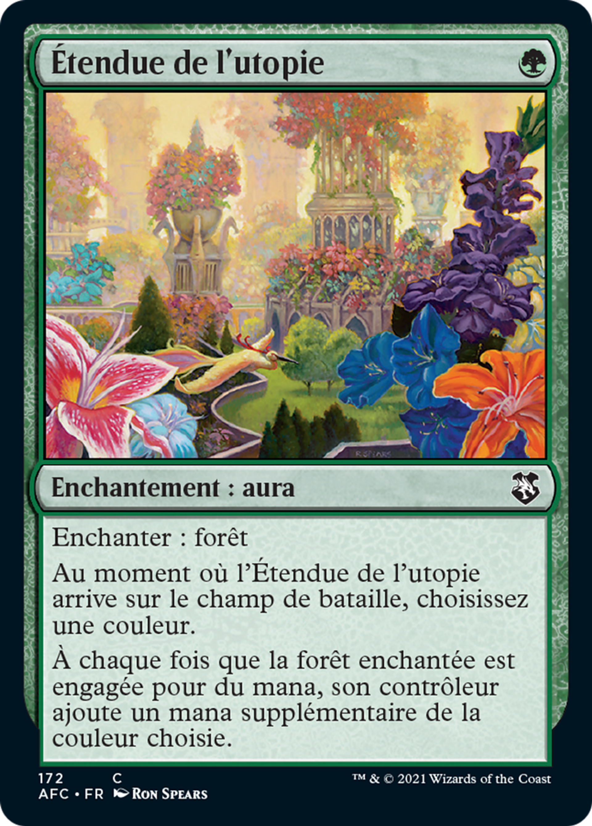 Étendue de l'utopie — Forgotten Realms Commander — Magic: The Gathering