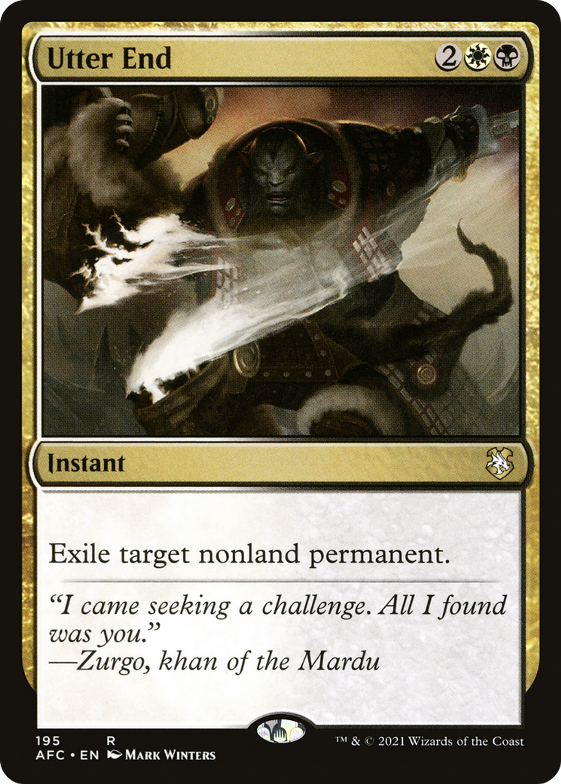 Destruction totale — Forgotten Realms Commander — Magic: The Gathering