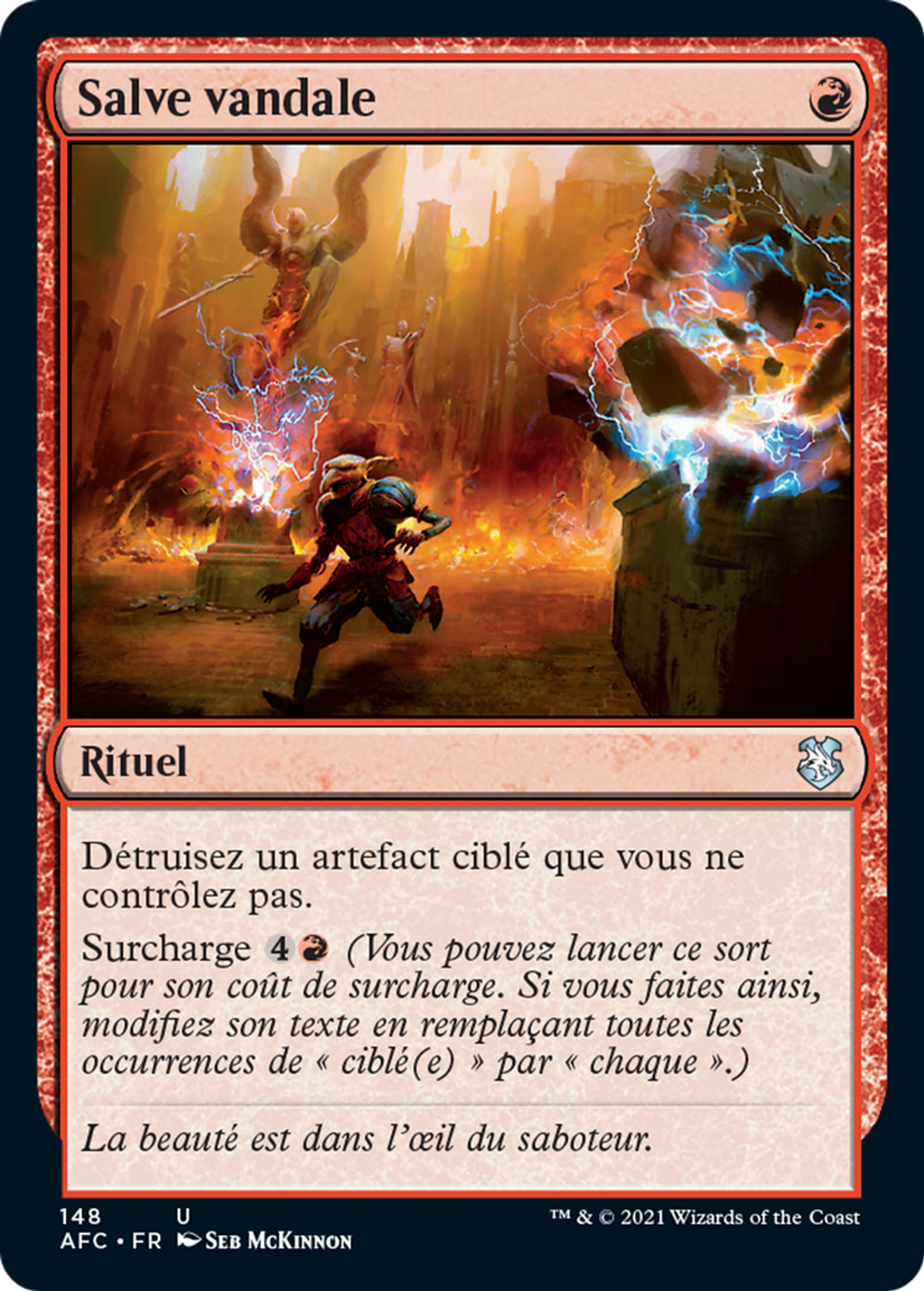 Salve vandale — Forgotten Realms Commander — Magic: The Gathering