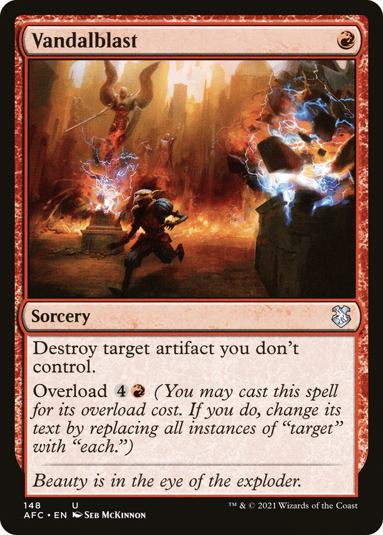 Vandalblast — Forgotten Realms Commander — Magic: The Gathering