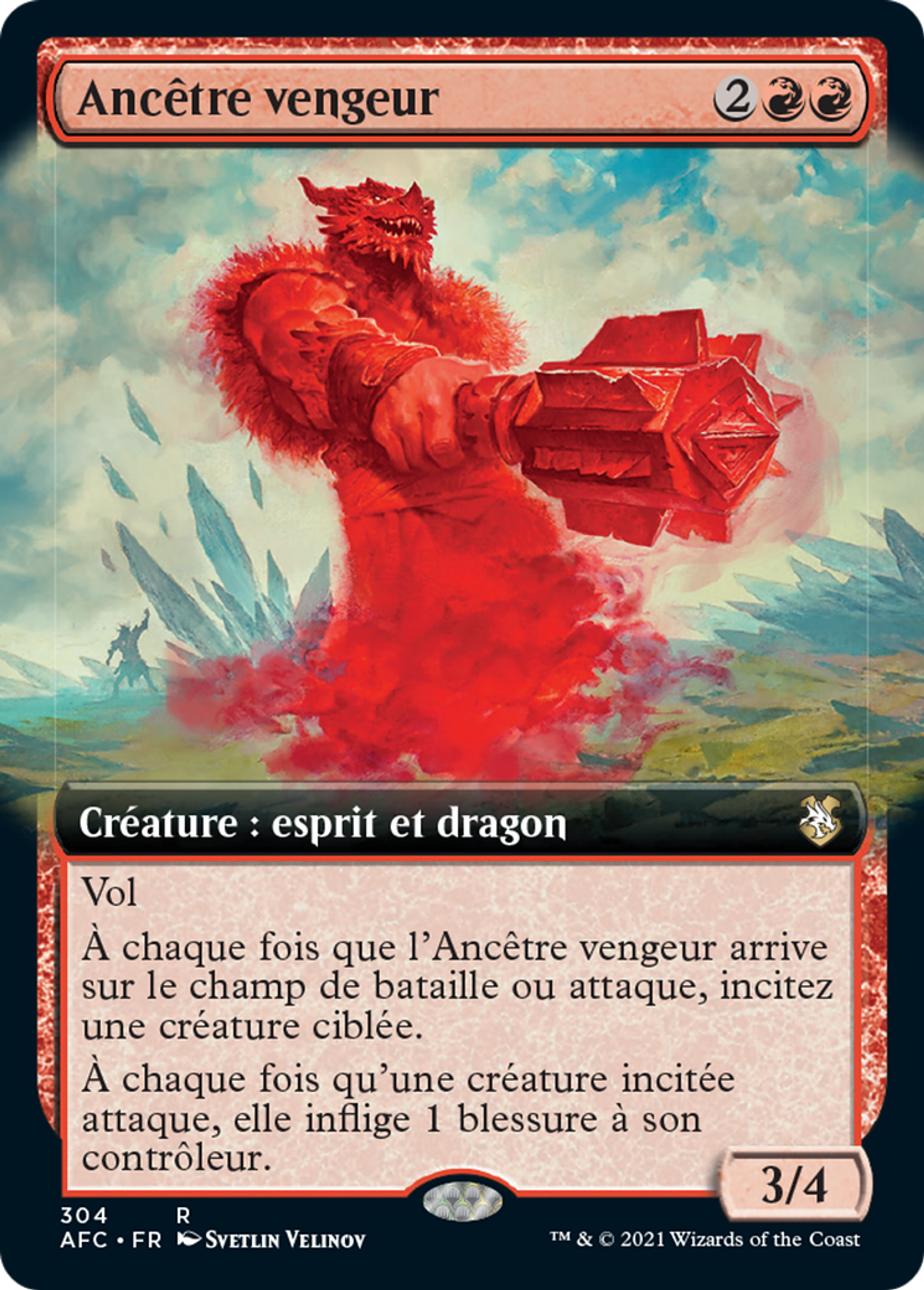 Ancêtre vengeur — Forgotten Realms Commander — Magic: The Gathering