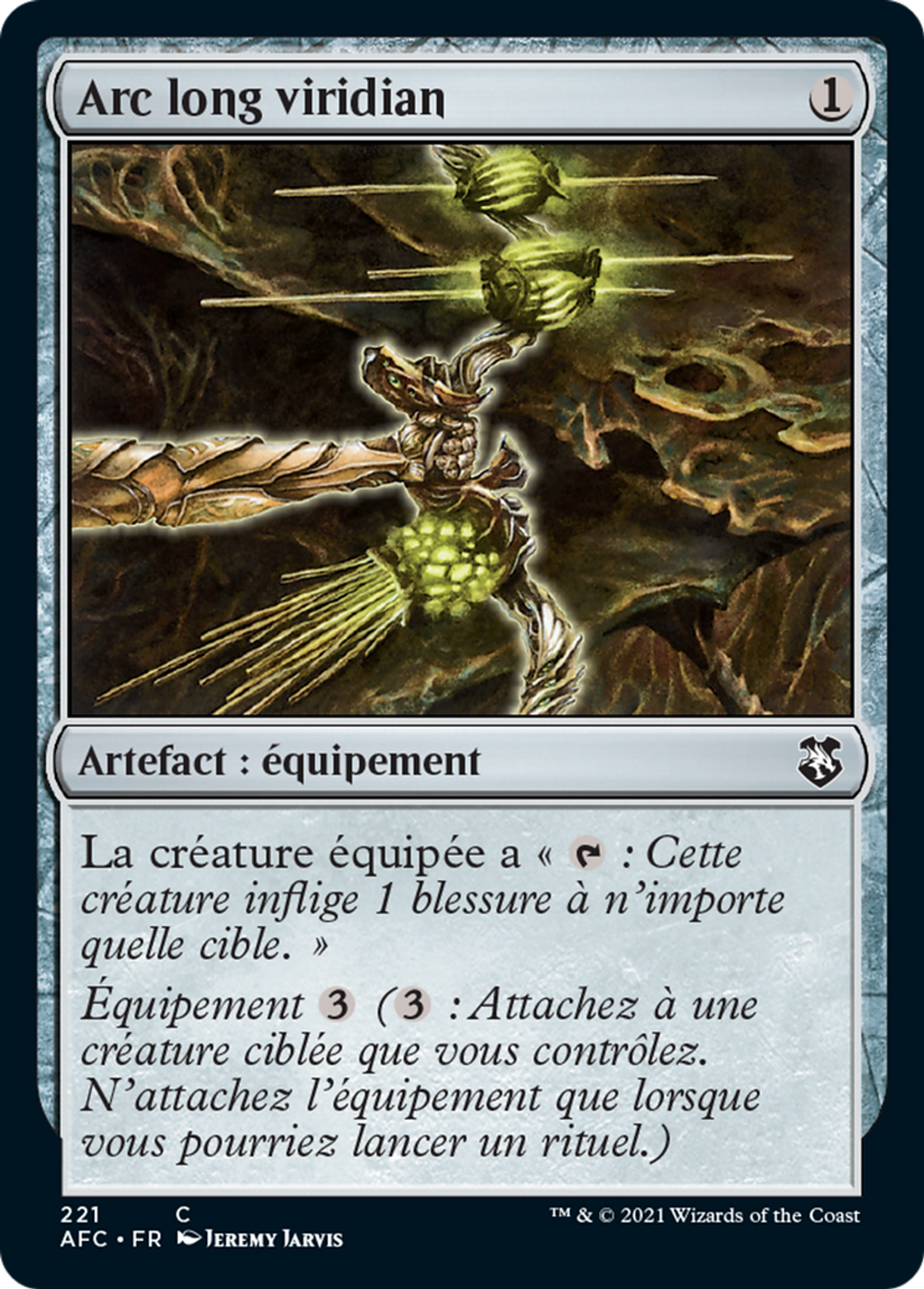 Arc long viridian — Forgotten Realms Commander — Magic: The Gathering