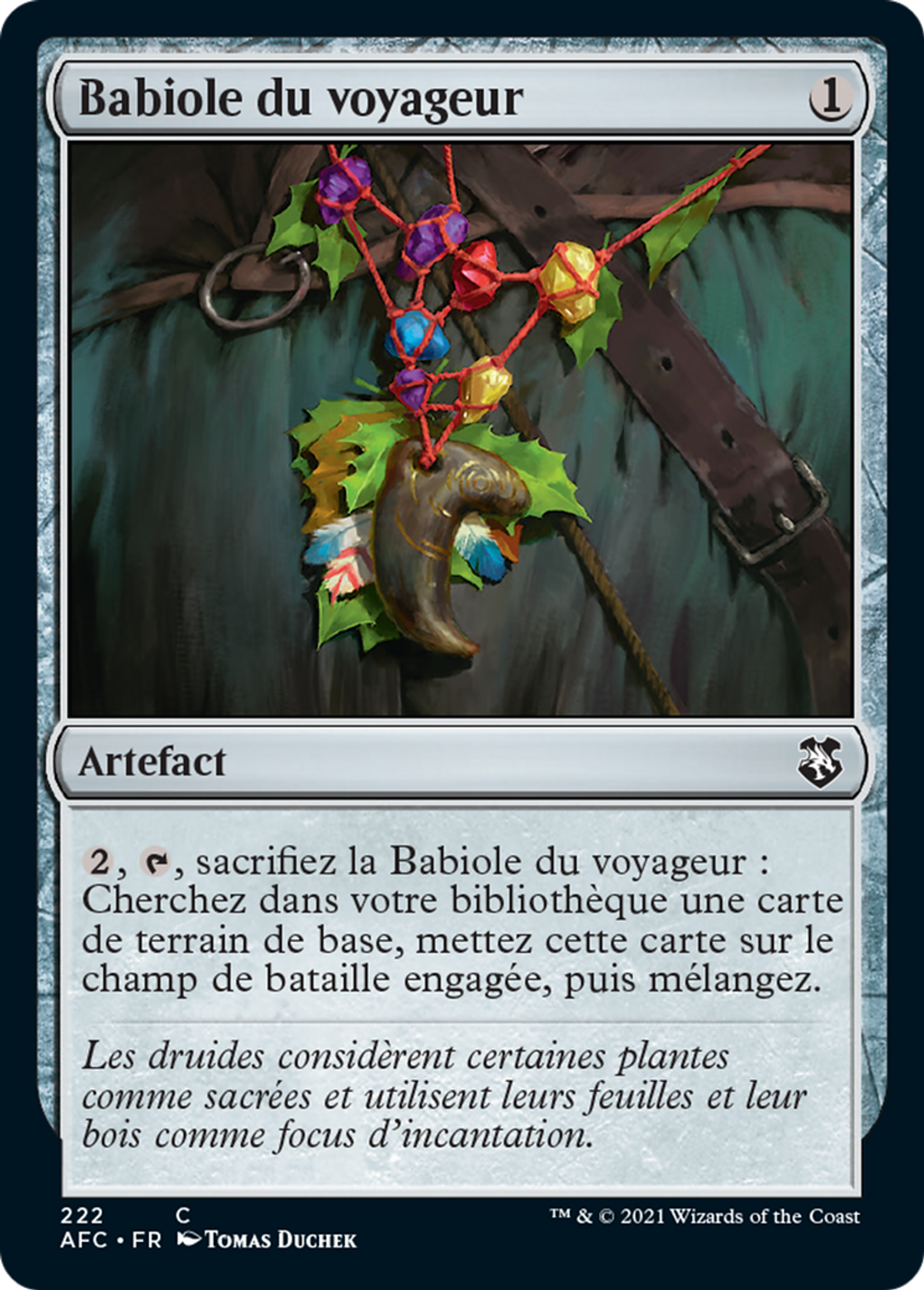Babiole du voyageur — Forgotten Realms Commander — Magic: The Gathering