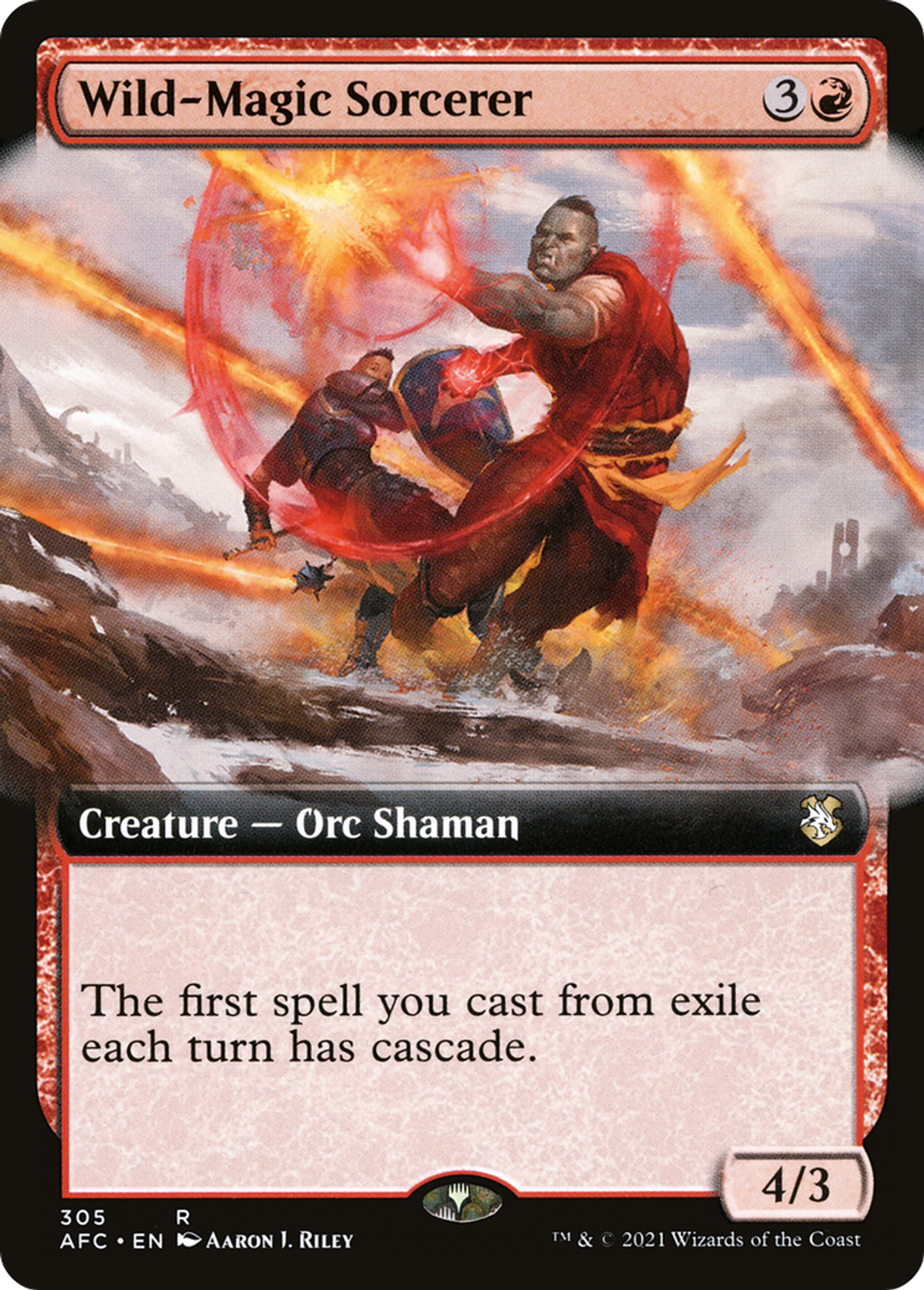 Wild-Magic Sorcerer — Forgotten Realms Commander — Magic: The Gathering