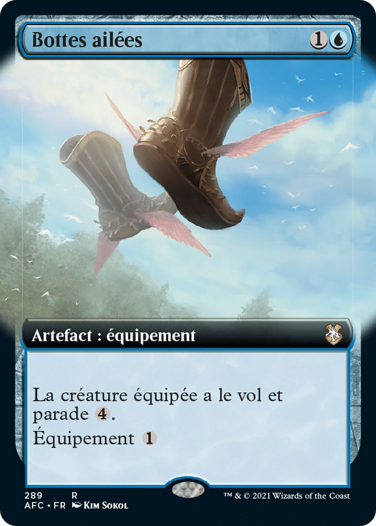 Bottes ailées — Forgotten Realms Commander — Magic: The Gathering