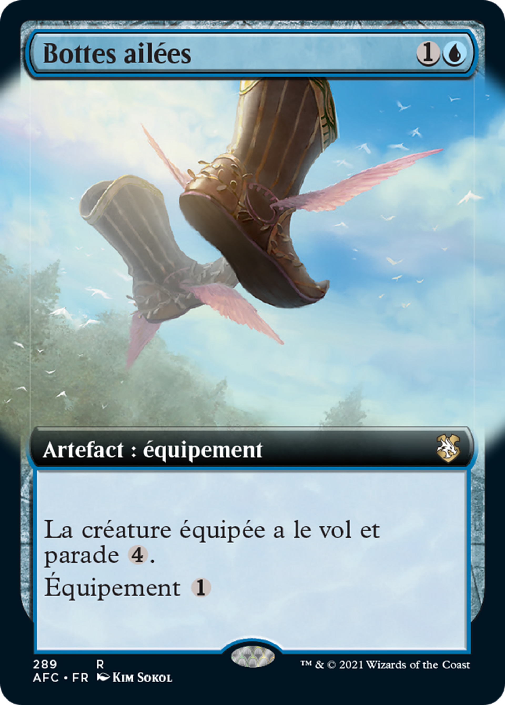 Bottes ailées — Forgotten Realms Commander — Magic: The Gathering