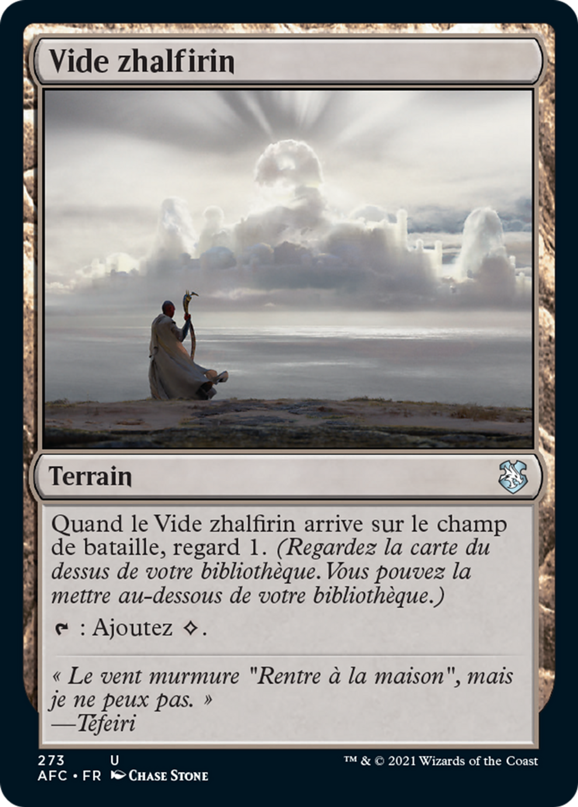 Vide zhalfirin — Forgotten Realms Commander — Magic: The Gathering