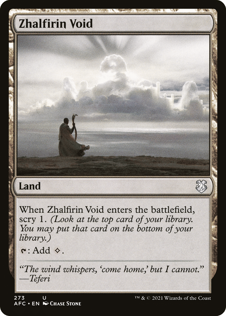 Zhalfirin Void — Forgotten Realms Commander — Magic: The Gathering