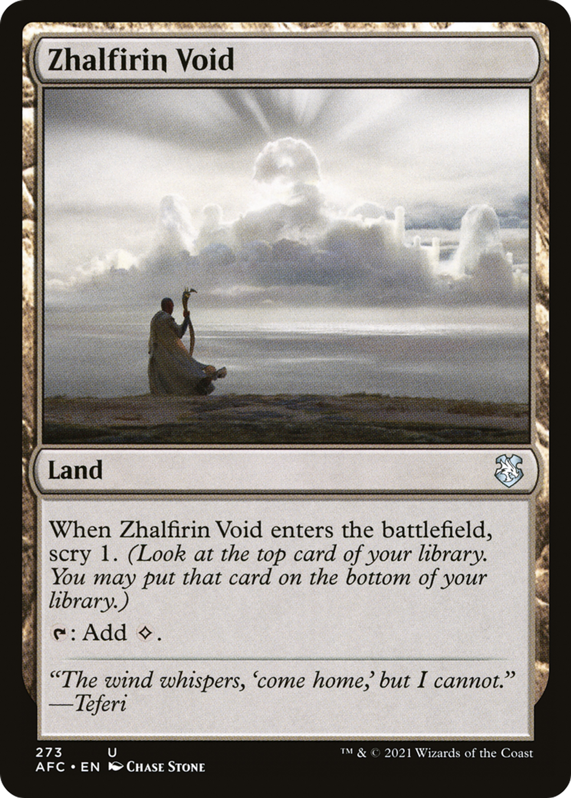 Zhalfirin Void — Forgotten Realms Commander — Magic: The Gathering