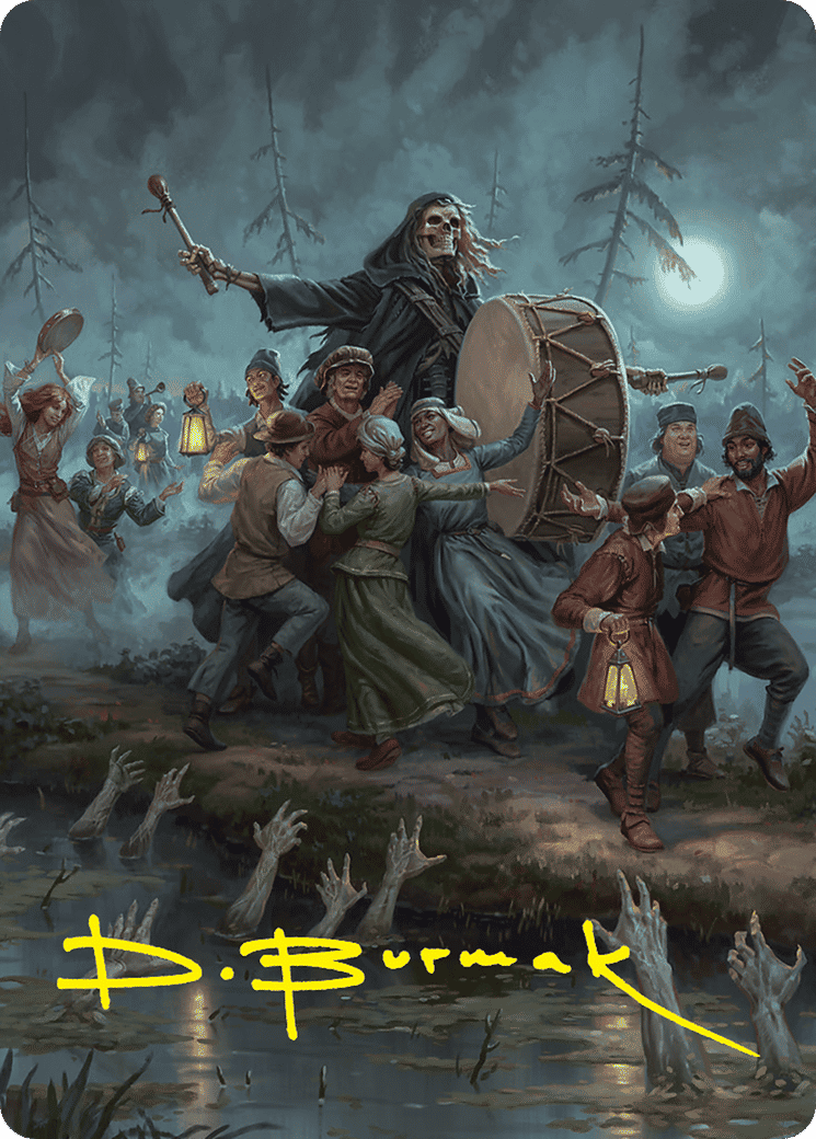 Blasphemous Edict — Foundations Art Series — Magic: The Gathering
