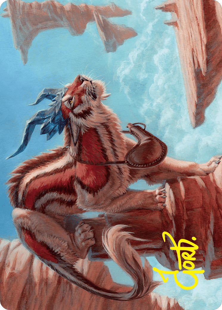 Felidar Savior — Foundations Art Series — Magic: The Gathering