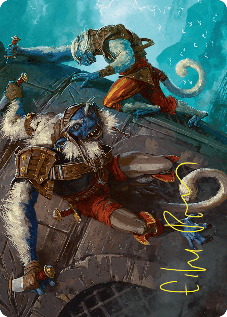 Goblin Boarders — Foundations Art Series — Magic: The Gathering
