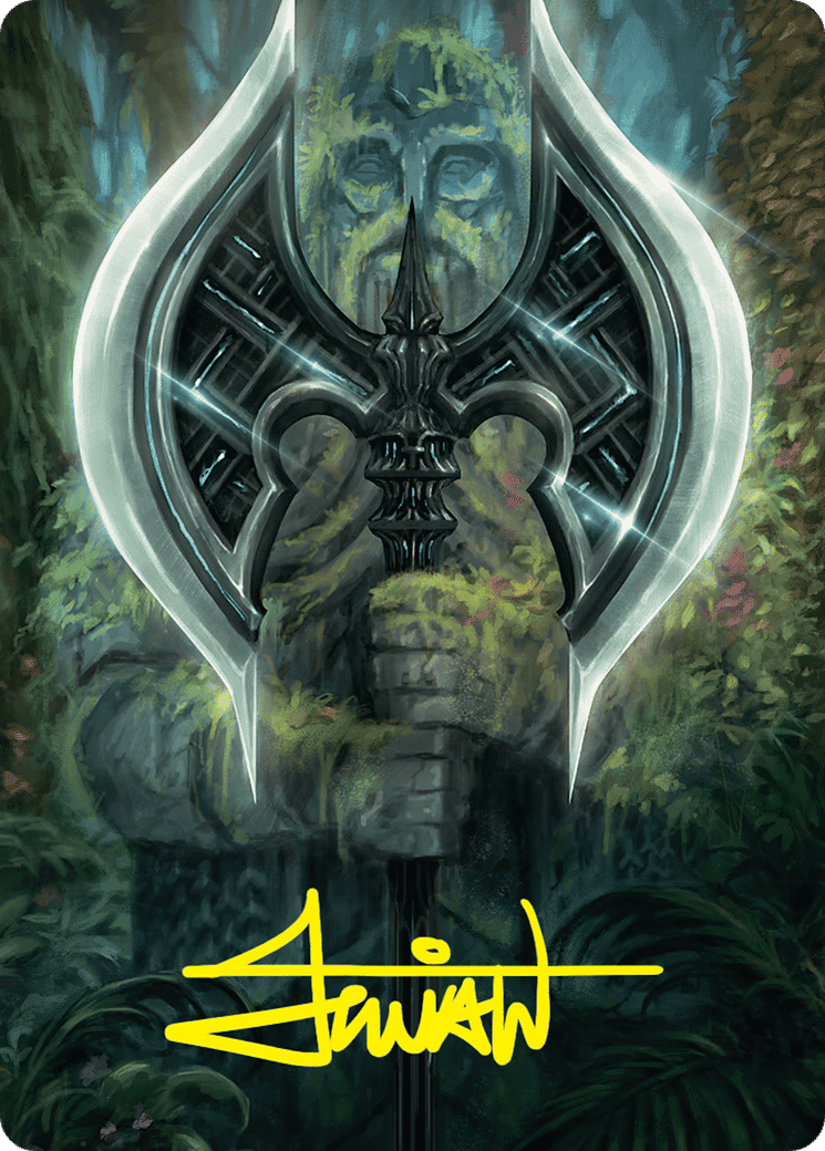 Leyline Axe — Foundations Art Series — Magic: The Gathering