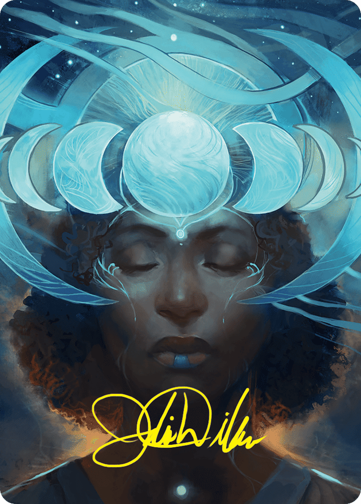 Lunar Insight — Foundations Art Series — Magic: The Gathering