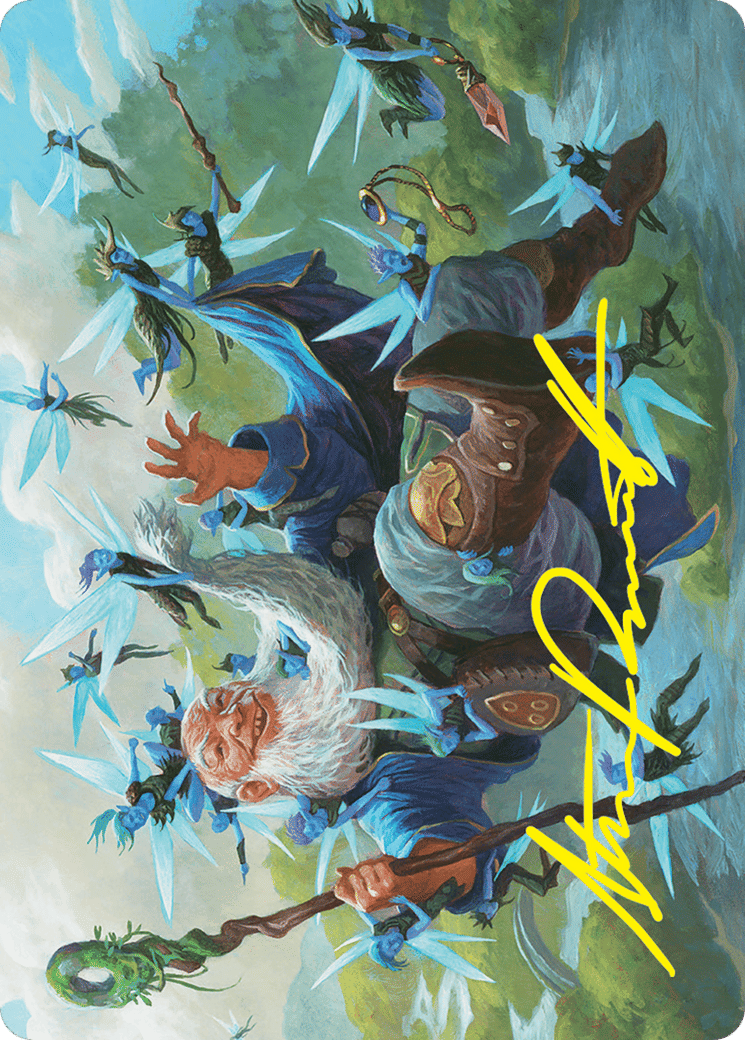 Mischievous Mystic — Foundations Art Series — Magic: The Gathering