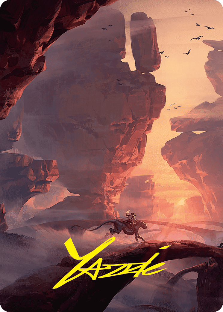 Mountain — Foundations Art Series — Magic: The Gathering