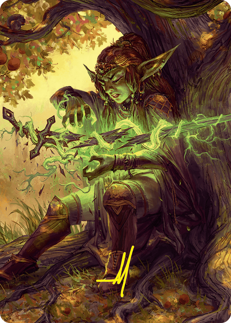 Reclamation Sage — Foundations Art Series — Magic: The Gathering