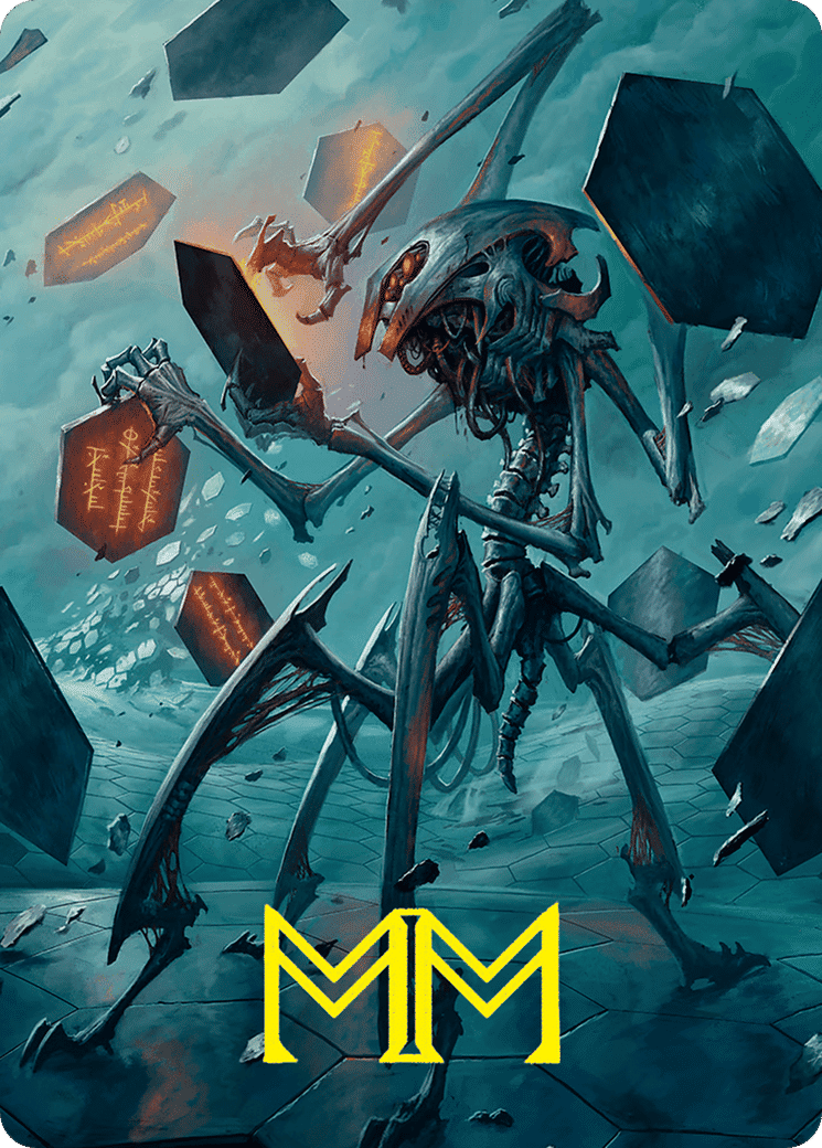 Scrawling Crawler — Foundations Art Series — Magic: The Gathering