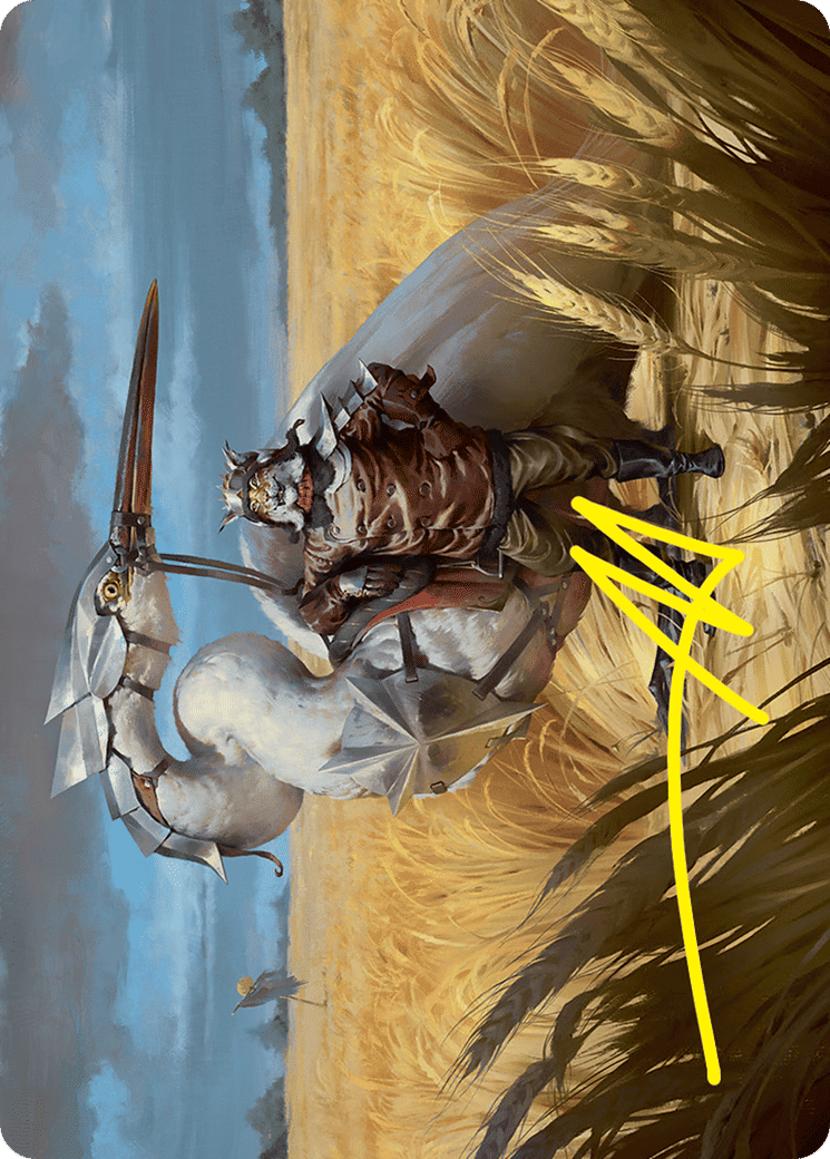 Skyknight Squire — Foundations Art Series — Magic: The Gathering