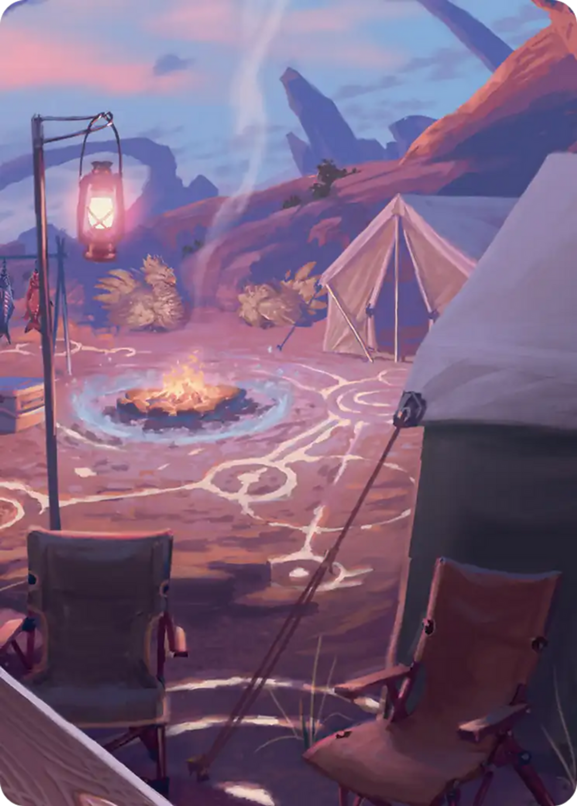 Chocobo Camp — Final Fantasy Scene Box — Magic: The Gathering