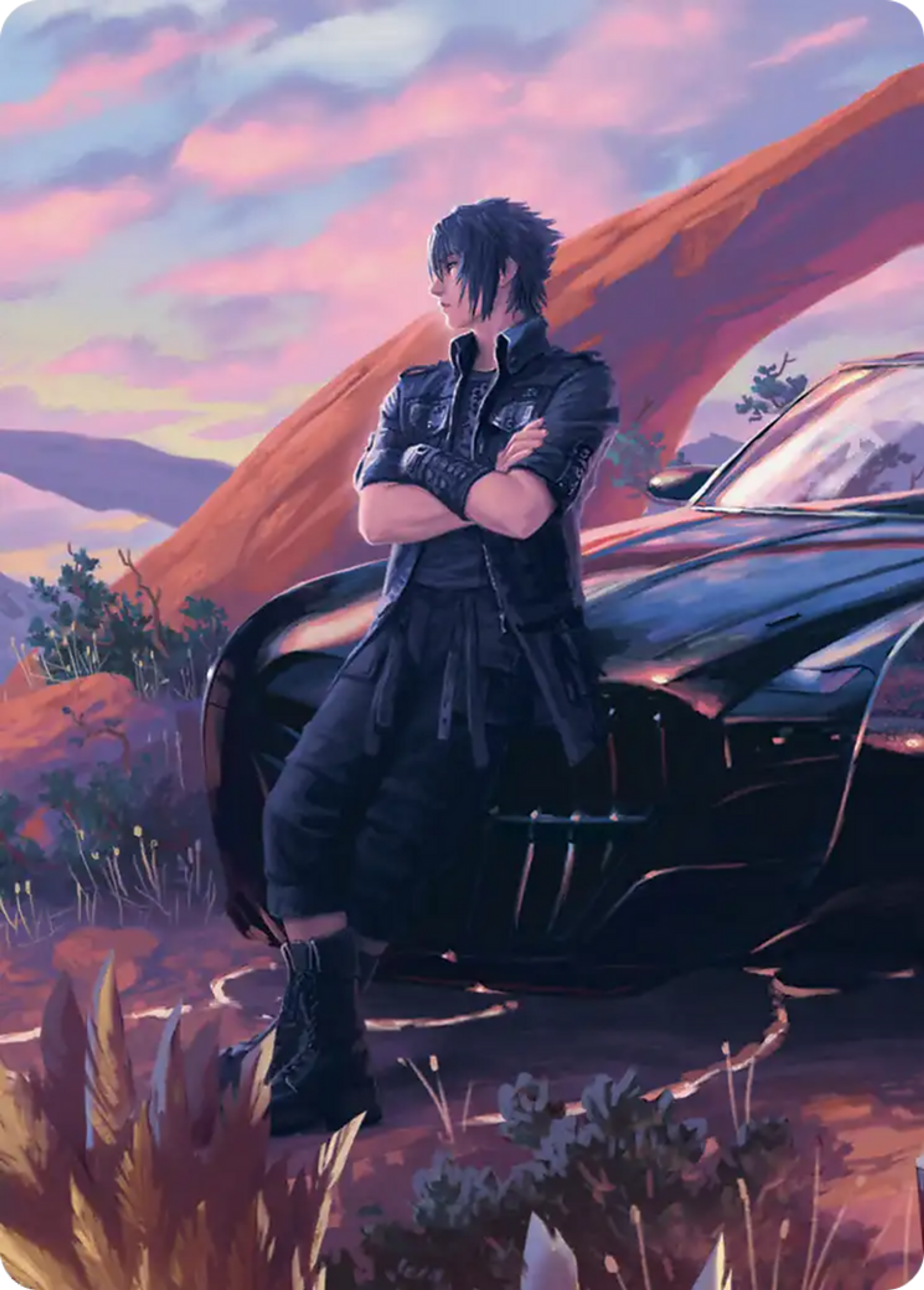 Noctis, Heir Apparent — Final Fantasy Scene Box — Magic: The Gathering