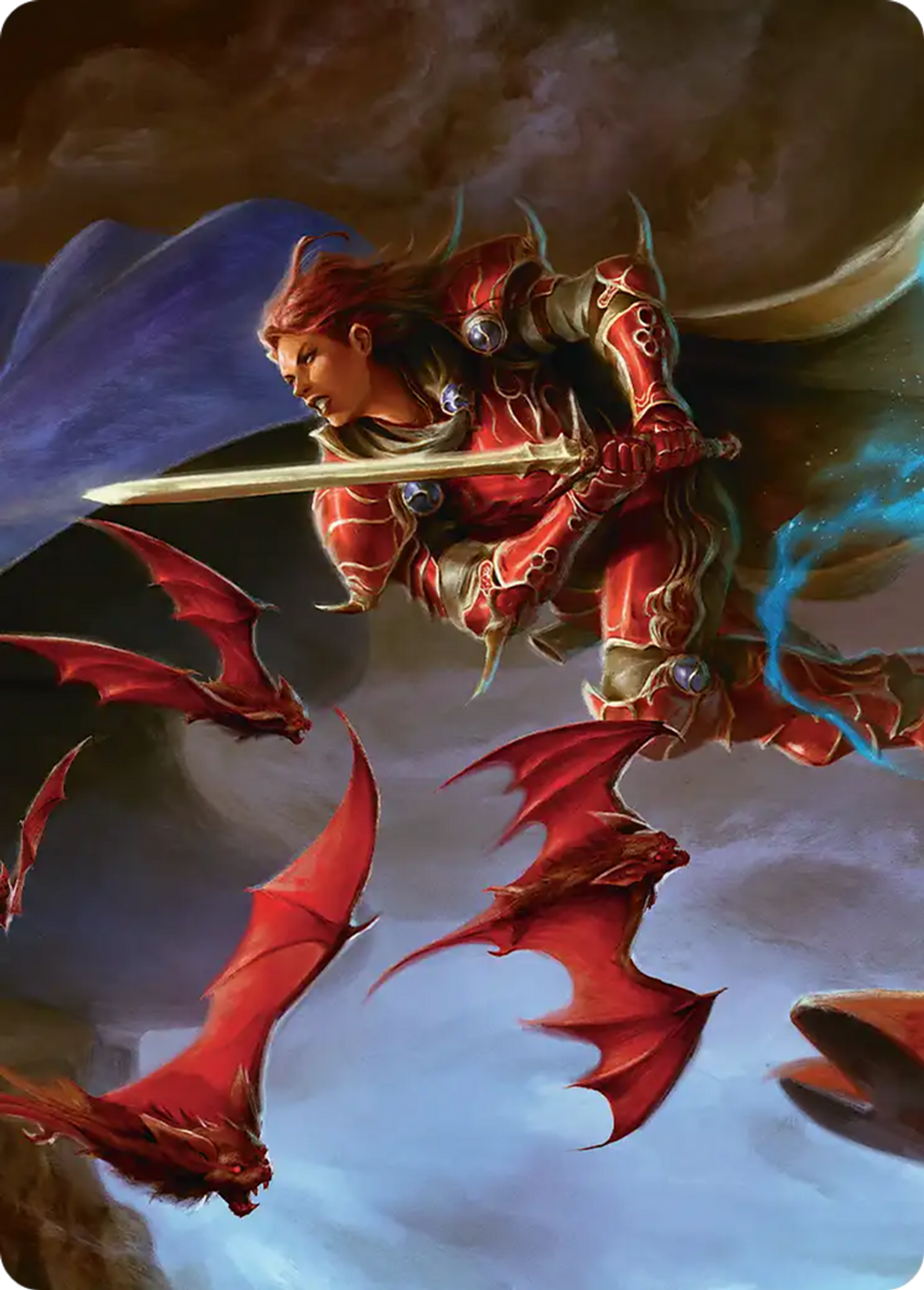The Destined Warrior — Final Fantasy Scene Box — Magic: The Gathering