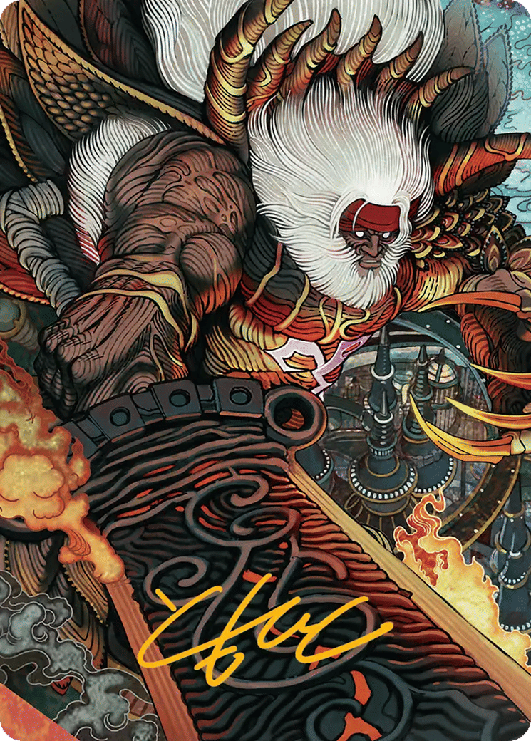 Braska's Final Aeon — Final Fantasy Art Series — Magic: The Gathering