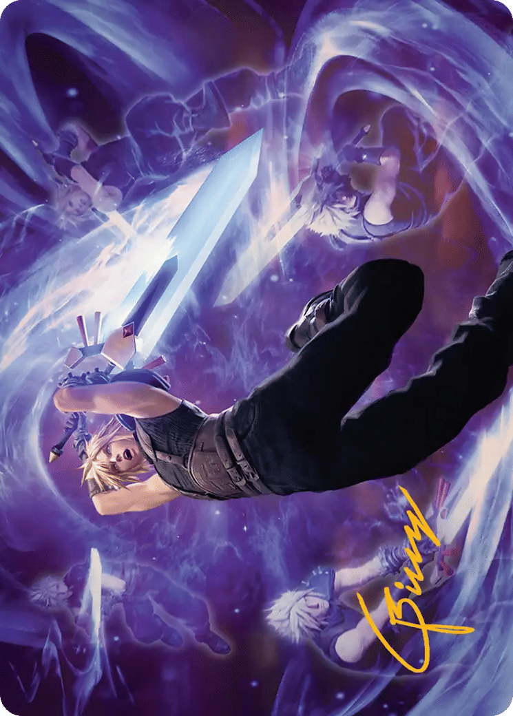 Cloud's Limit Break — Final Fantasy Art Series — Magic: The Gathering