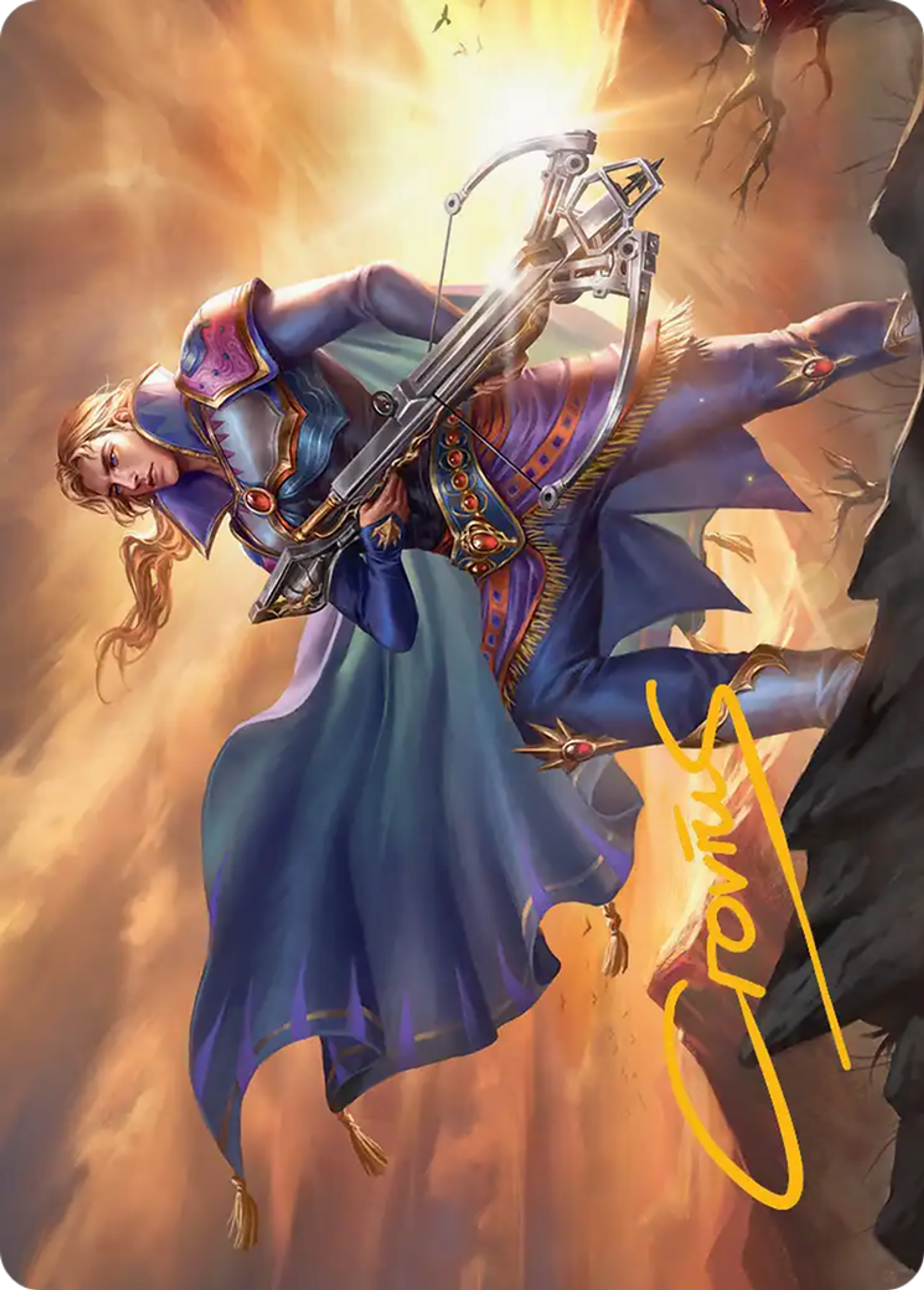 Edgar, Master Machinist — Final Fantasy Art Series — Magic: The Gathering
